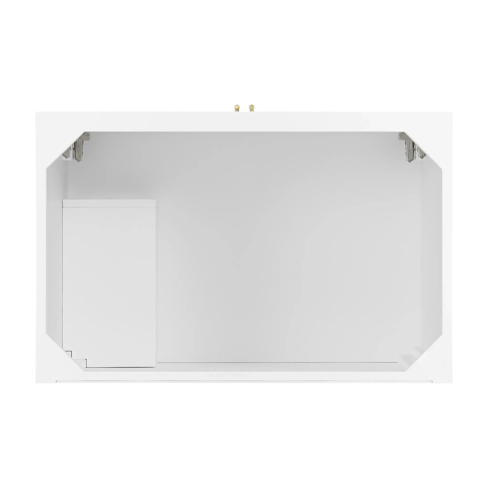 36" Myrrin Vanity in Bright White-Cabinet Only-Not Available image 1