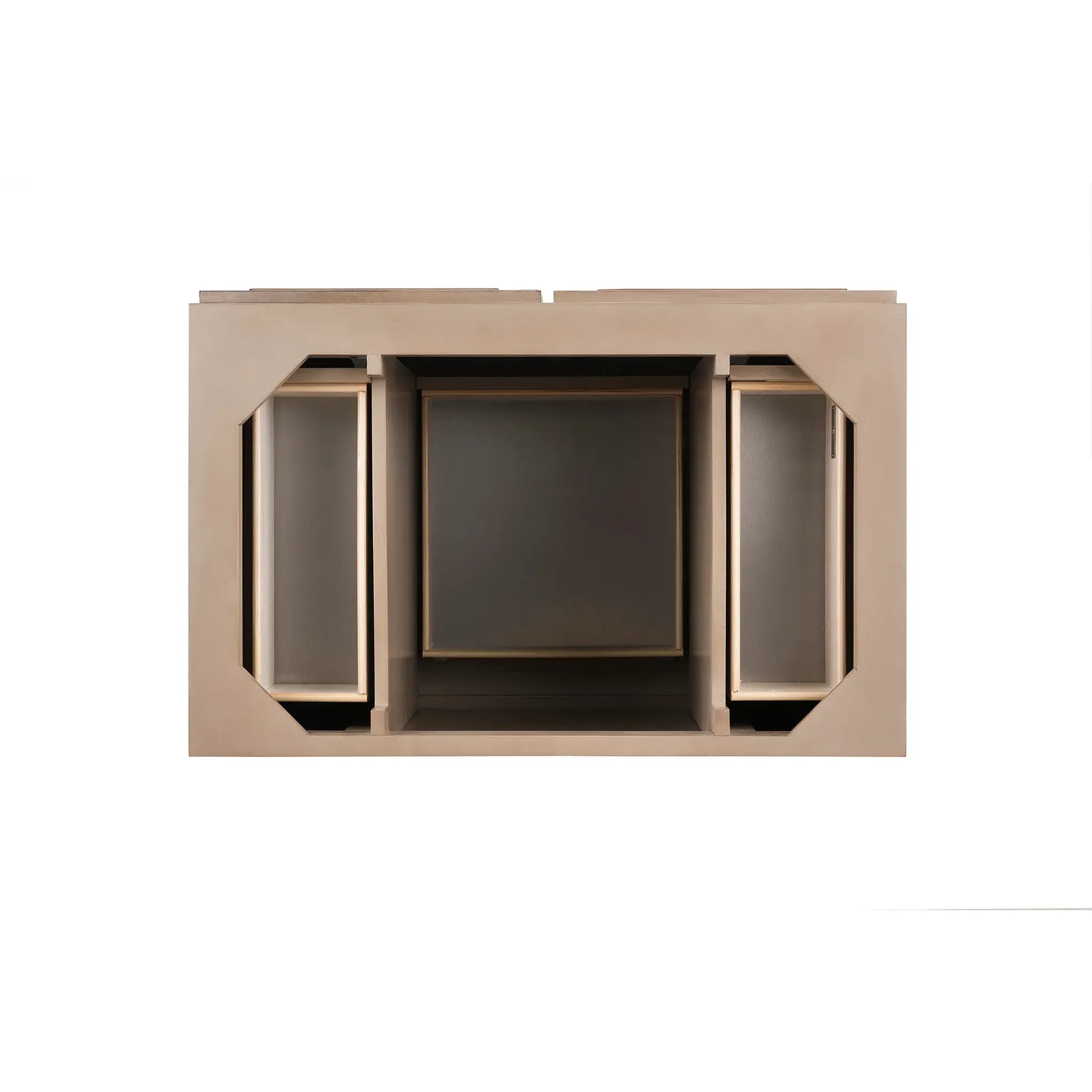 36" Portland Single Vanity in Whitewashed Walnut-Cabinet Only-Not Available image 1
