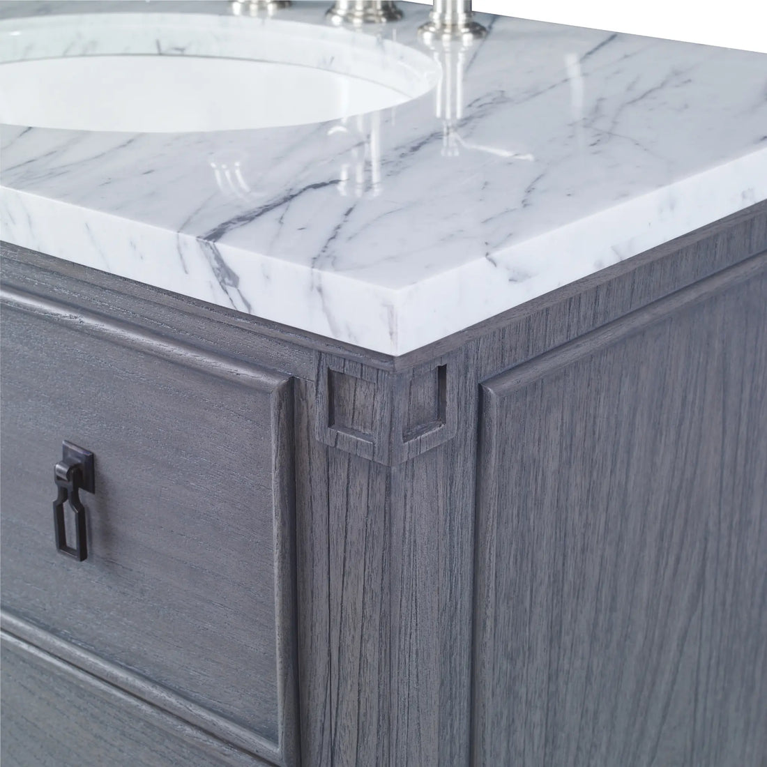 38" Kensington Sink Chest - Wire Brush by Ambella Home image 2