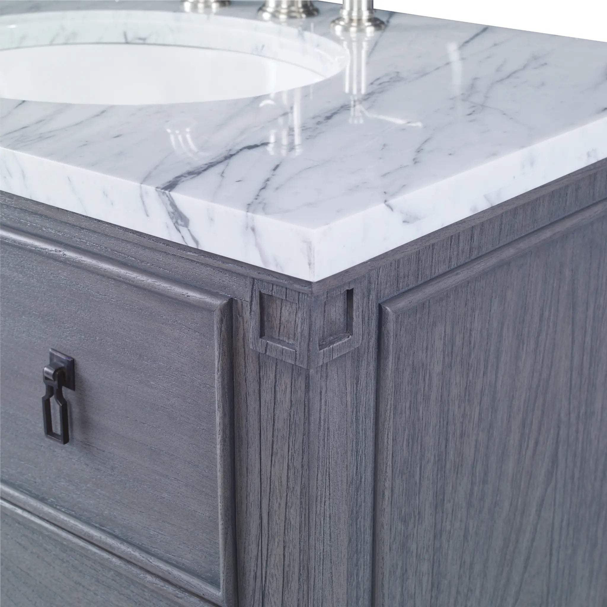 38" Kensington Sink Chest - Wire Brush by Ambella Home image 2