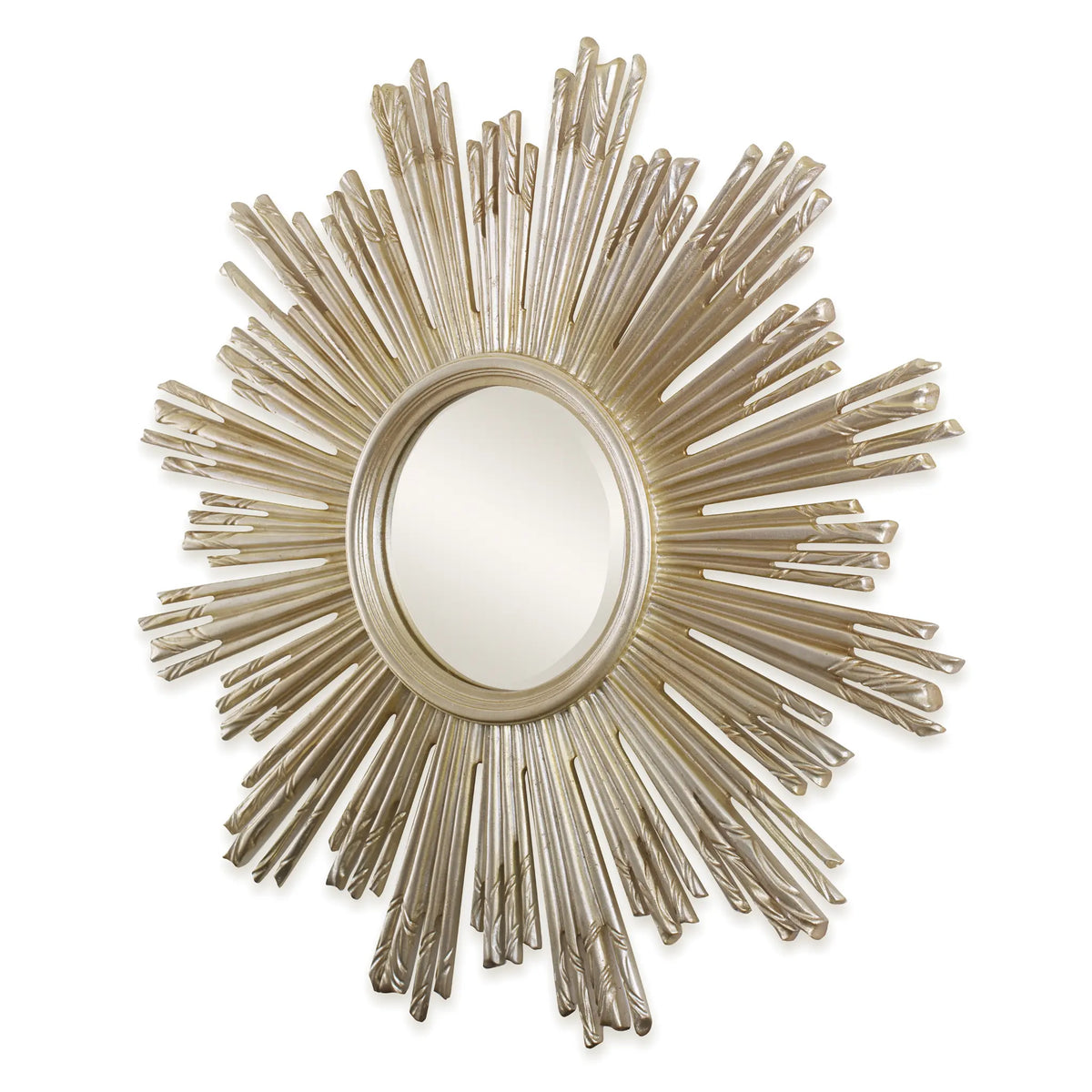 40" Apollo Mirror - Leafed Champagne by Ambella Home image 1