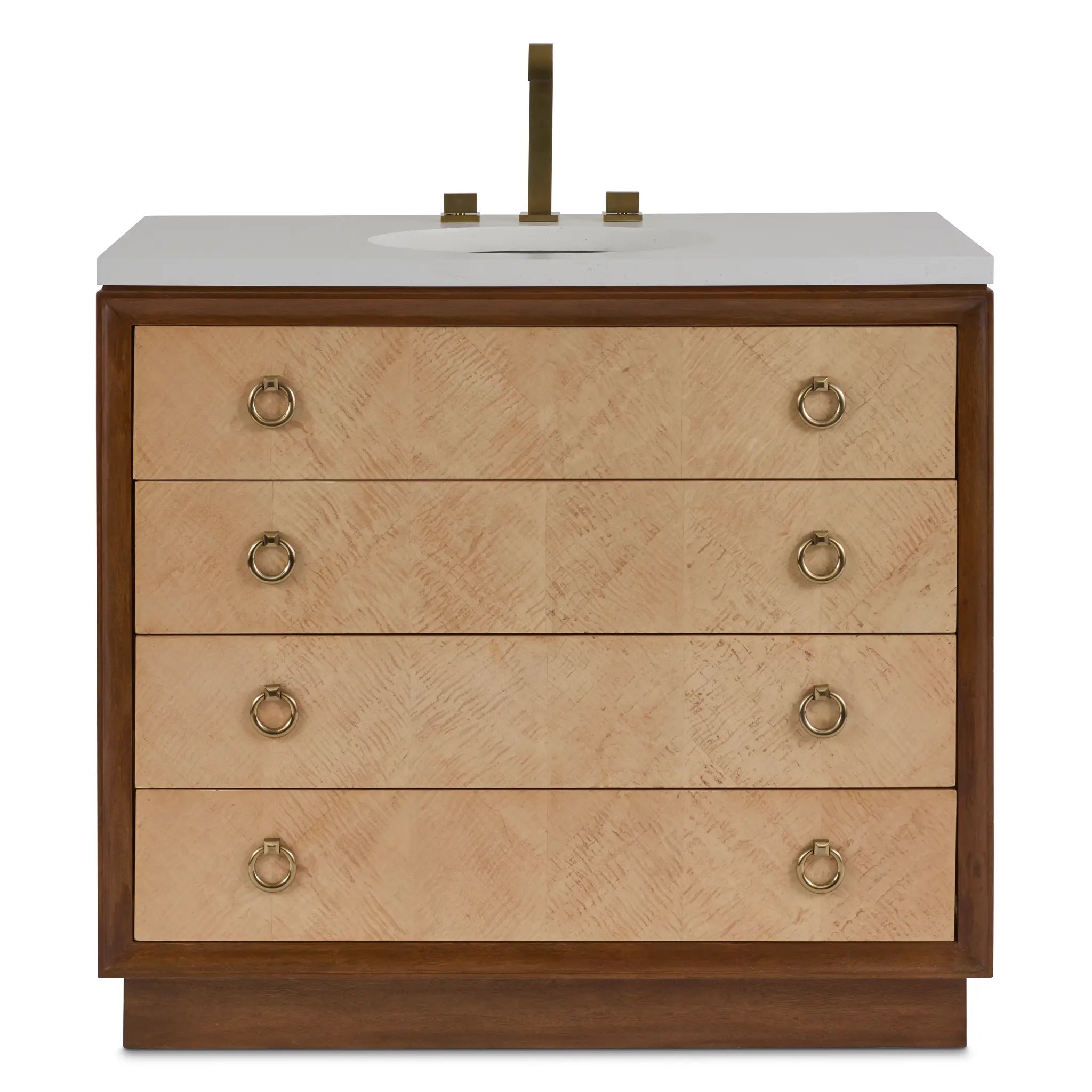 40" Katerina Sink Chest - Walnut Stain by Ambella Home image