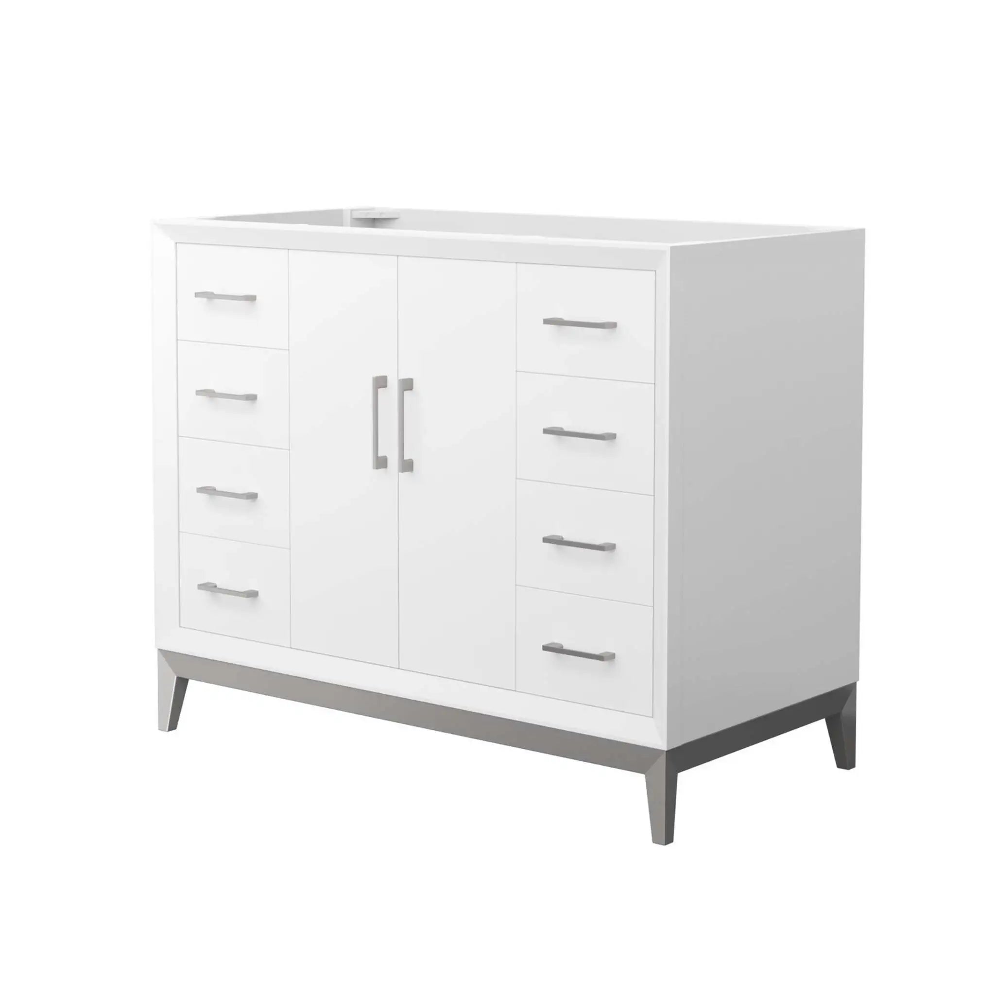 42-amici-single-bathroom-vanity-in-white-with-brushed-nickel-trim-cabinet-only-no-sink image 35