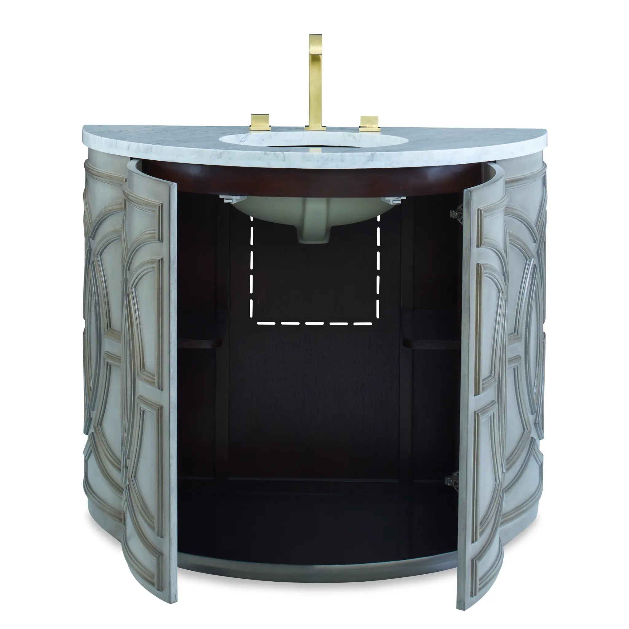 42" Halo Vanity by Ambella Home image 3