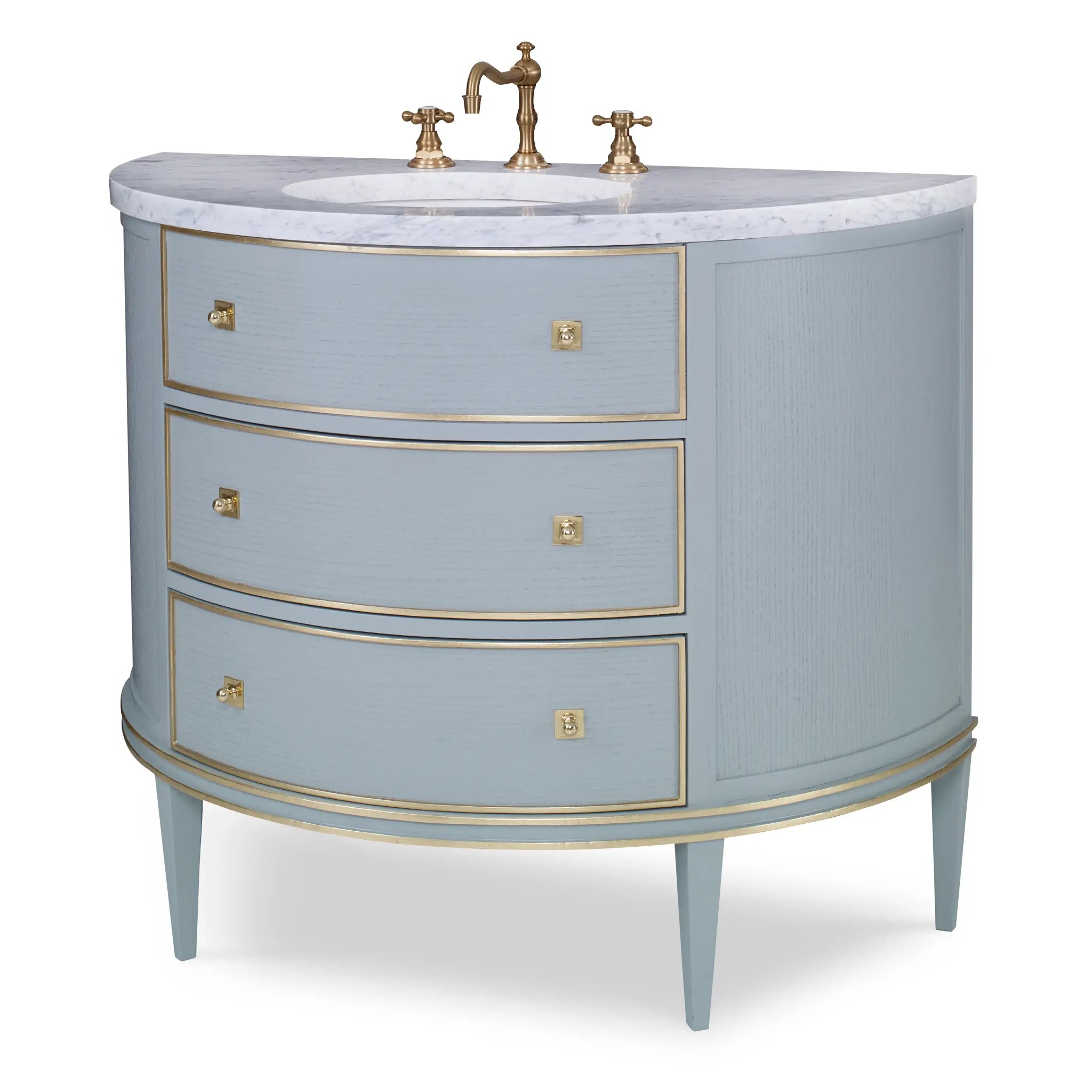 43" Orion Sink Chest - Polar Blue by Ambella Home image 1