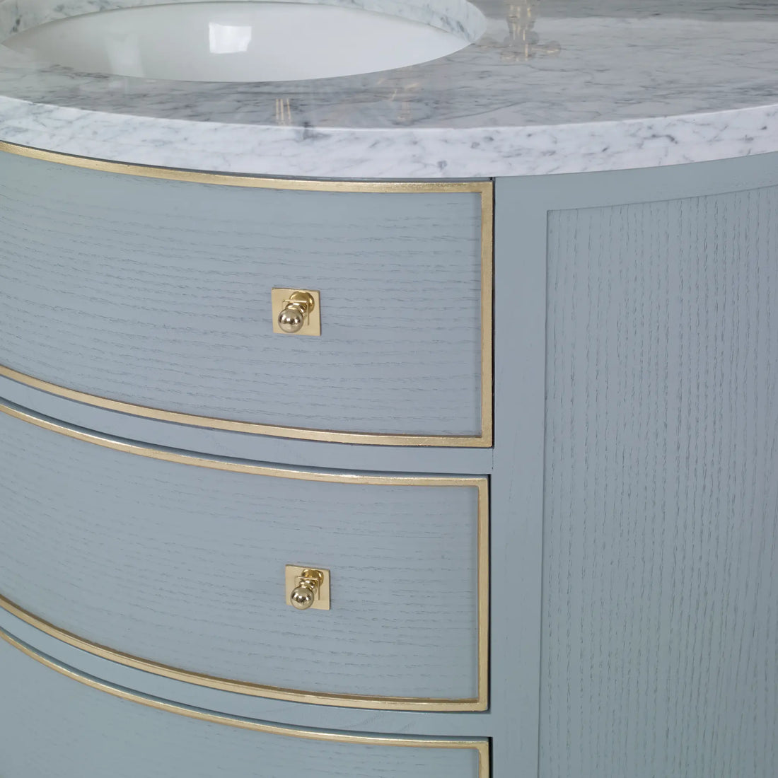 43" Orion Sink Chest - Polar Blue by Ambella Home image 2