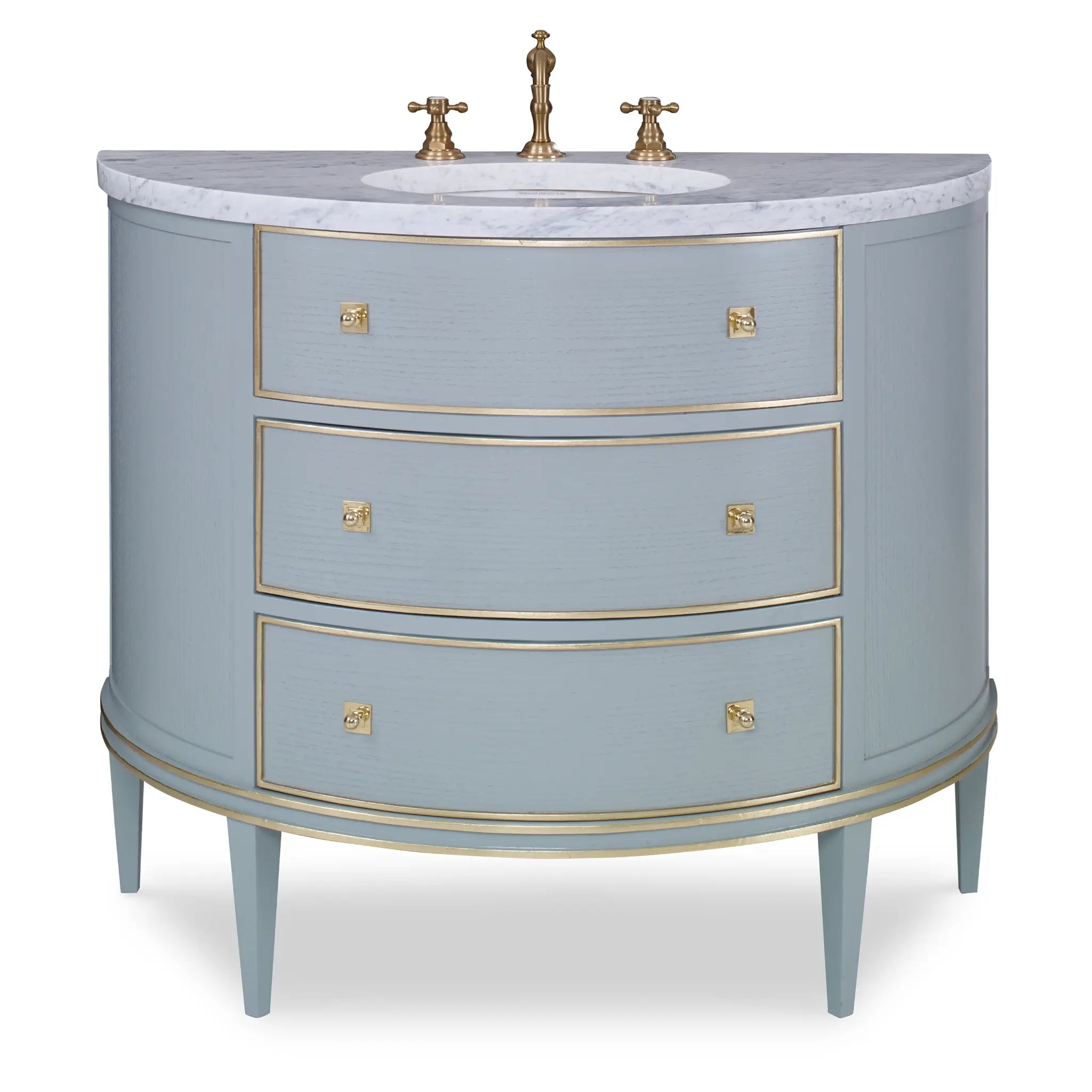43" Orion Sink Chest - Polar Blue by Ambella Home image