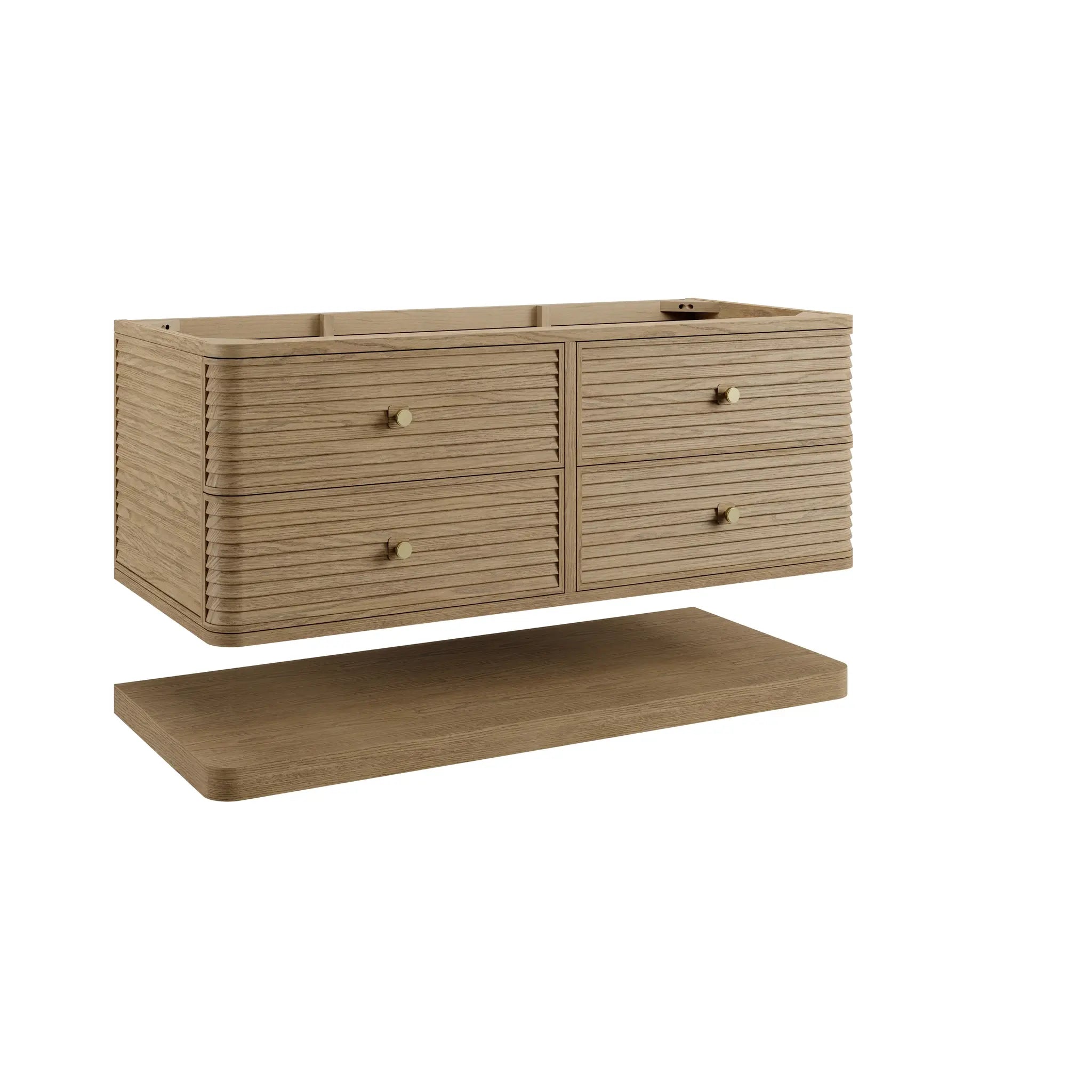 48 Allamari Single Vanity In Dune Mist Standard Cabinet Only No Top 1