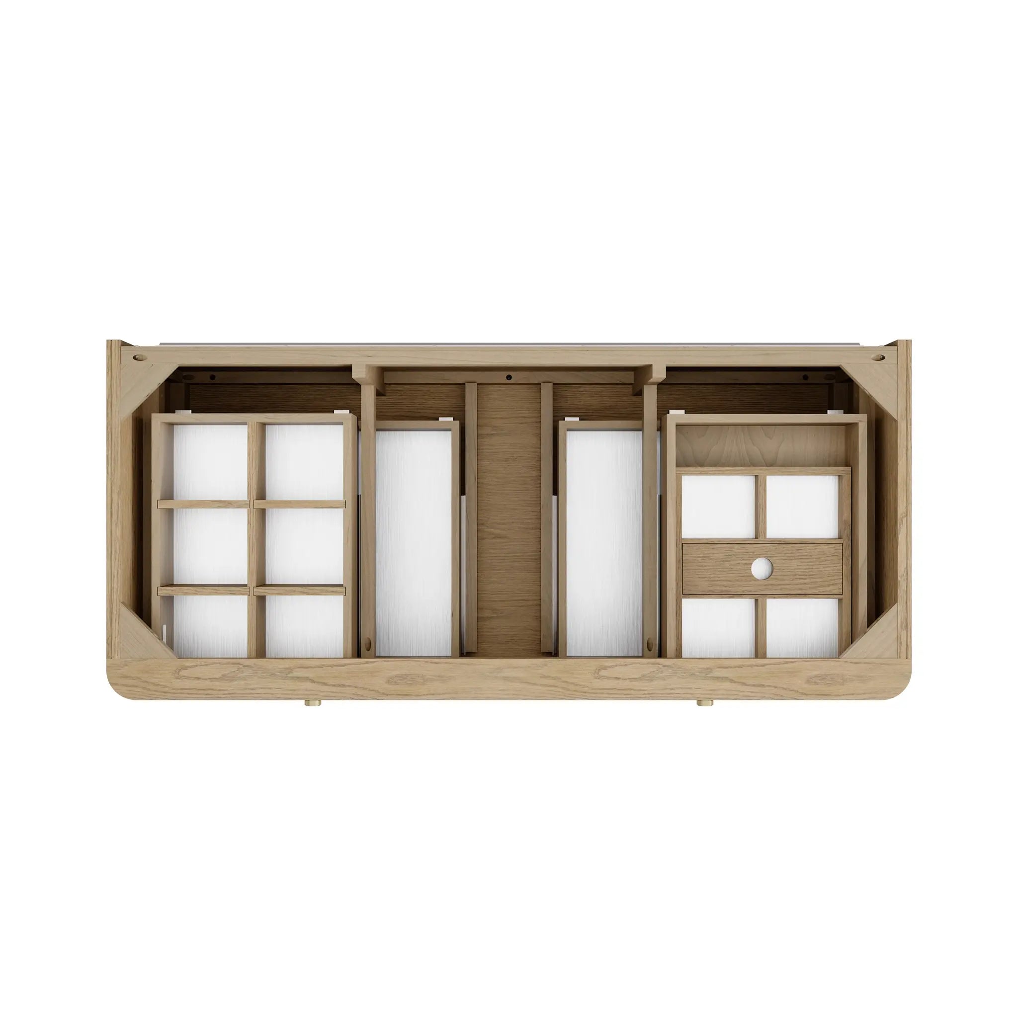 48 Allamari Single Vanity In Dune Mist Standard Cabinet Only No Top 2