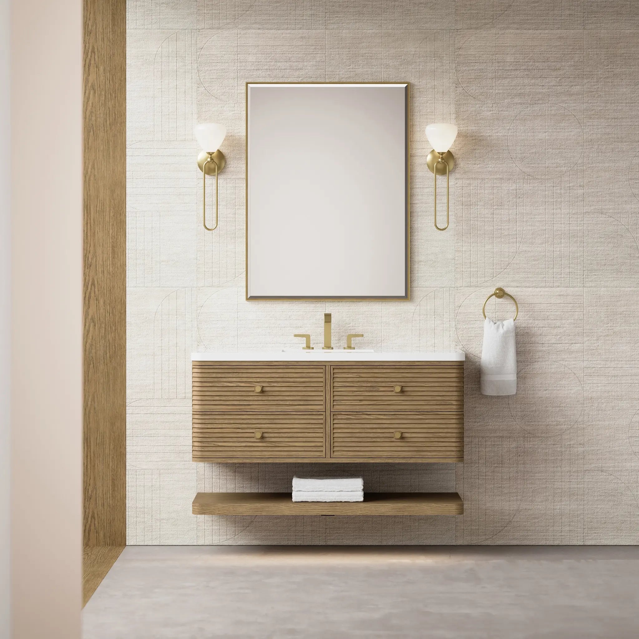 48 Allamari Single Vanity In Dune Mist Standard White Zeus Silestone 8 Widespread 4