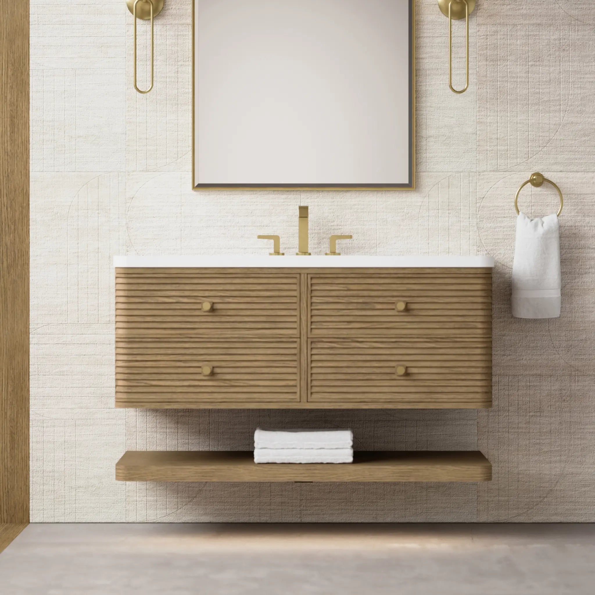 48 Allamari Single Vanity In Dune Mist Standard White Zeus Silestone 8 Widespread 5