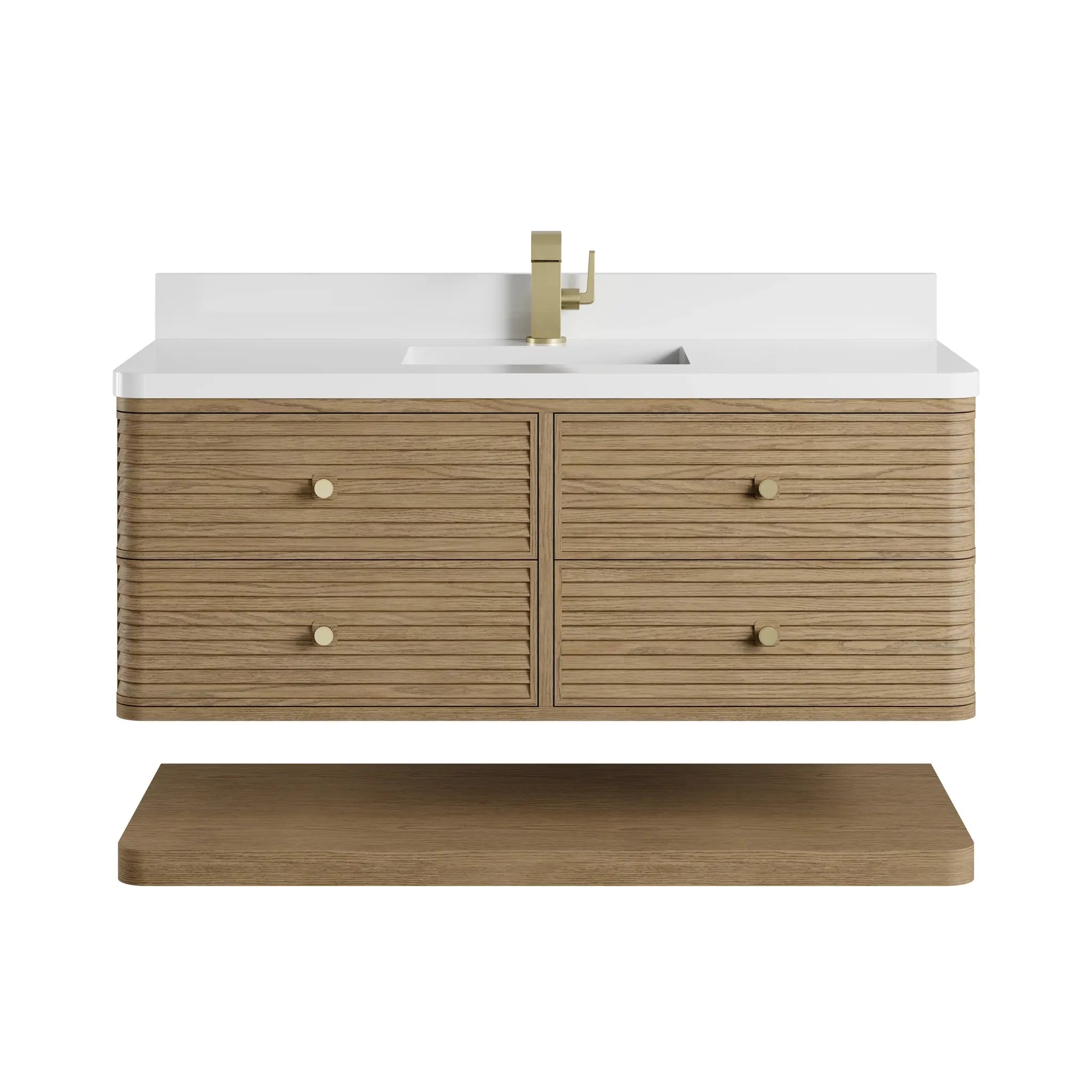 48 Allamari Single Vanity In Dune Mist Standard White Zeus Silestone Single Hole 2