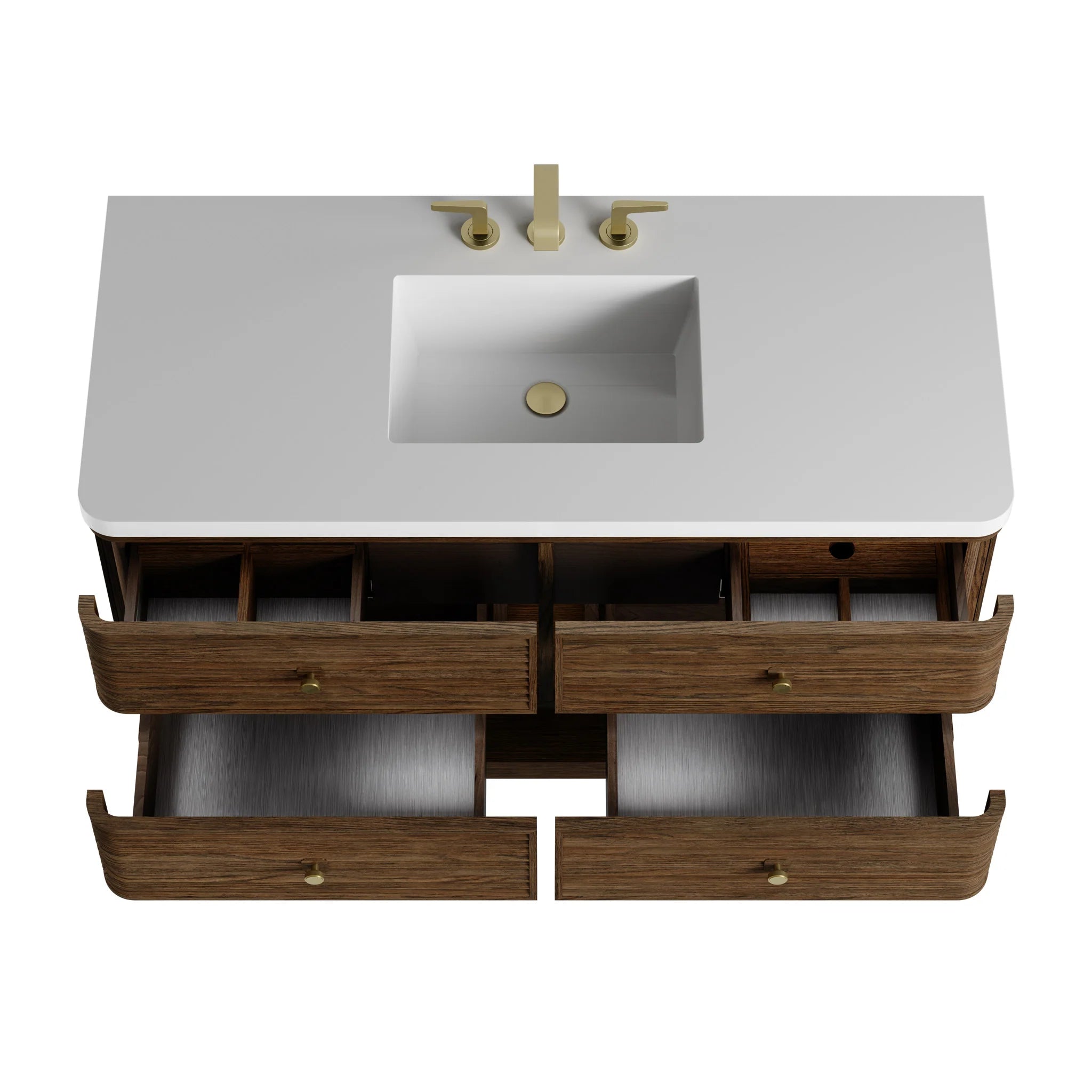 48" Allamari Single Vanity in Sable by James Martin Vanities-Cabinet Only 9