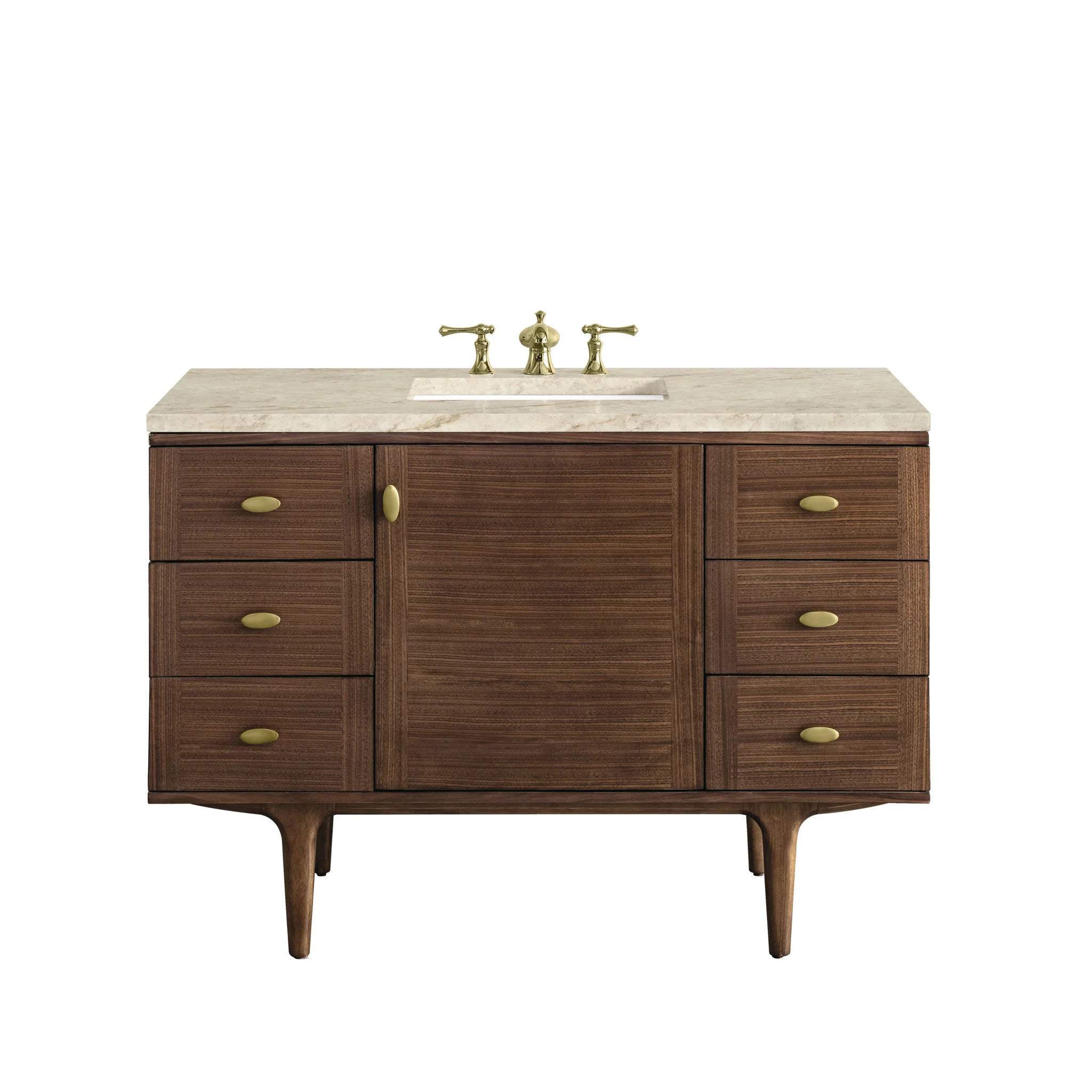 48-amberly-single-vanity-in-mid-century-walnut-w-freepower-wireless-charger-by-james-martin-vanities-tajnar-eclos-zero-silica image 1