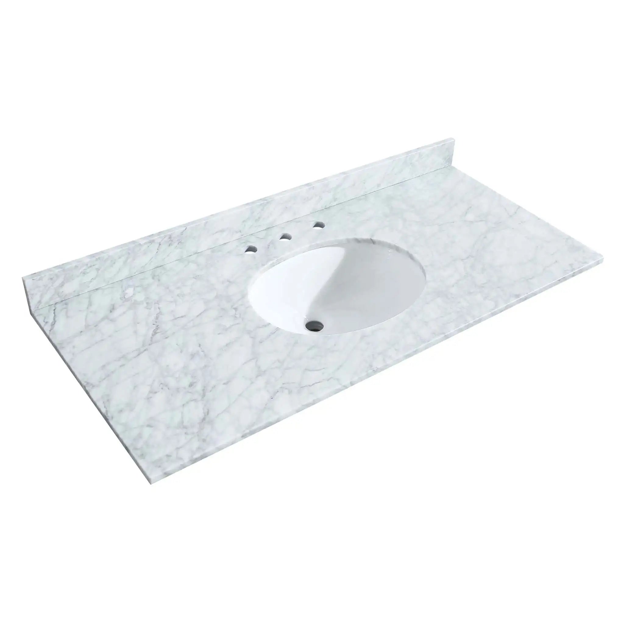 48" Avery Single Bathroom Vanity in Dark Blue with Polished Chrome Trim by Wyndham