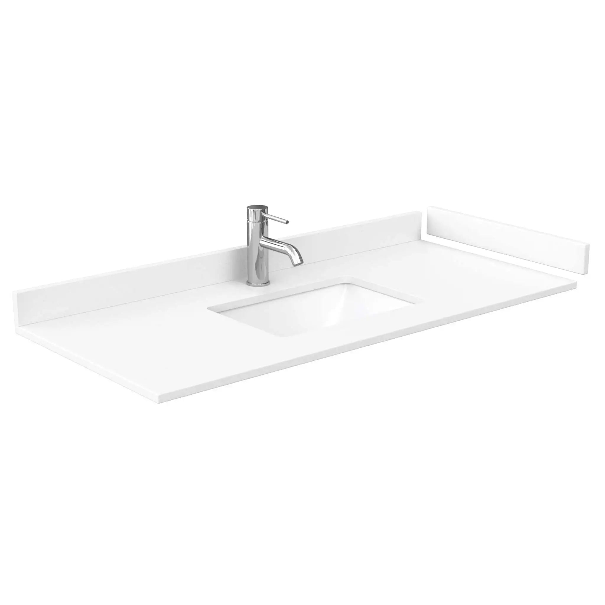 48" Avery Single Bathroom Vanity in Dark Gray with Matte Black Trim & 46" Mirror by Wyndham