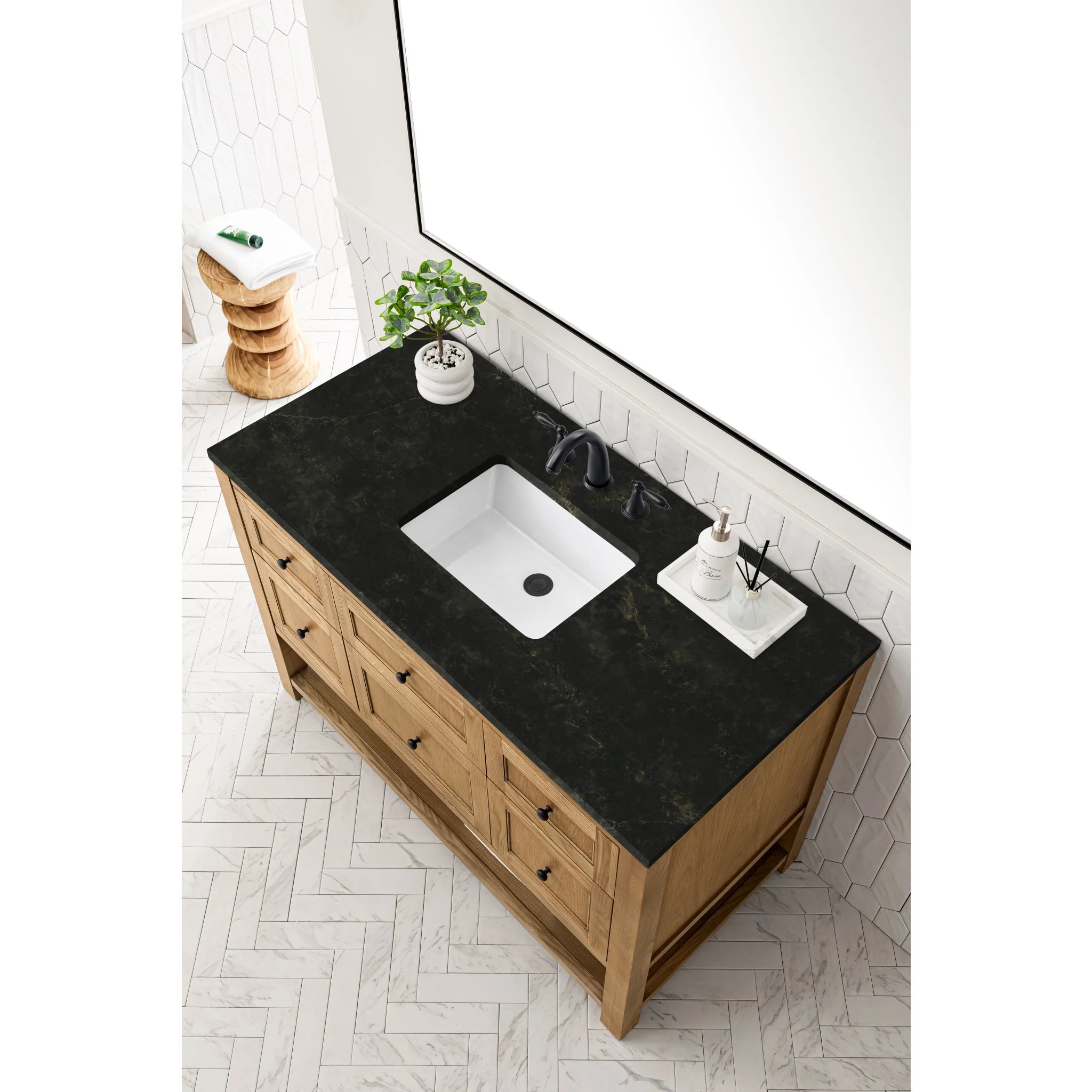 48-breckenridge-single-vanity-in-light-natural-oak-by-james-martin-vanities-phantome-eclos-zero-silica image 14