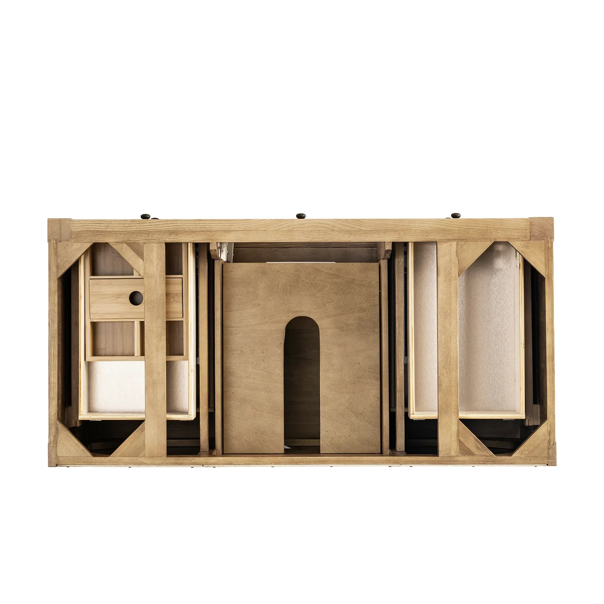 48" Breckenridge Single Vanity in Light Natural Oak w/FreePower Wireless Charger-Cabinet Only-Not Available image 1