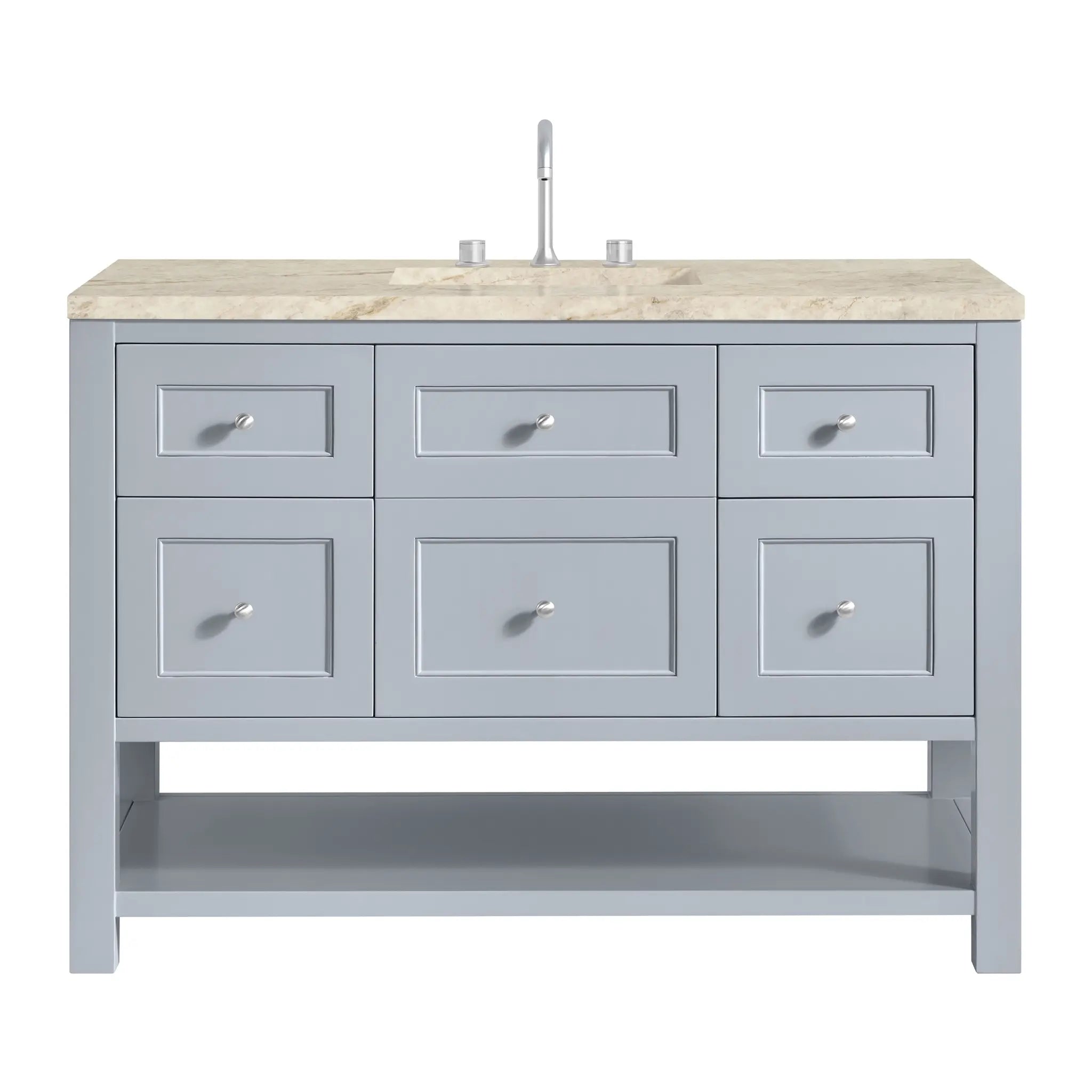 48 Breckenridge Single Vanity In Serenity Blue Power Enabled Tajnar Eclos 8 Widespread 1