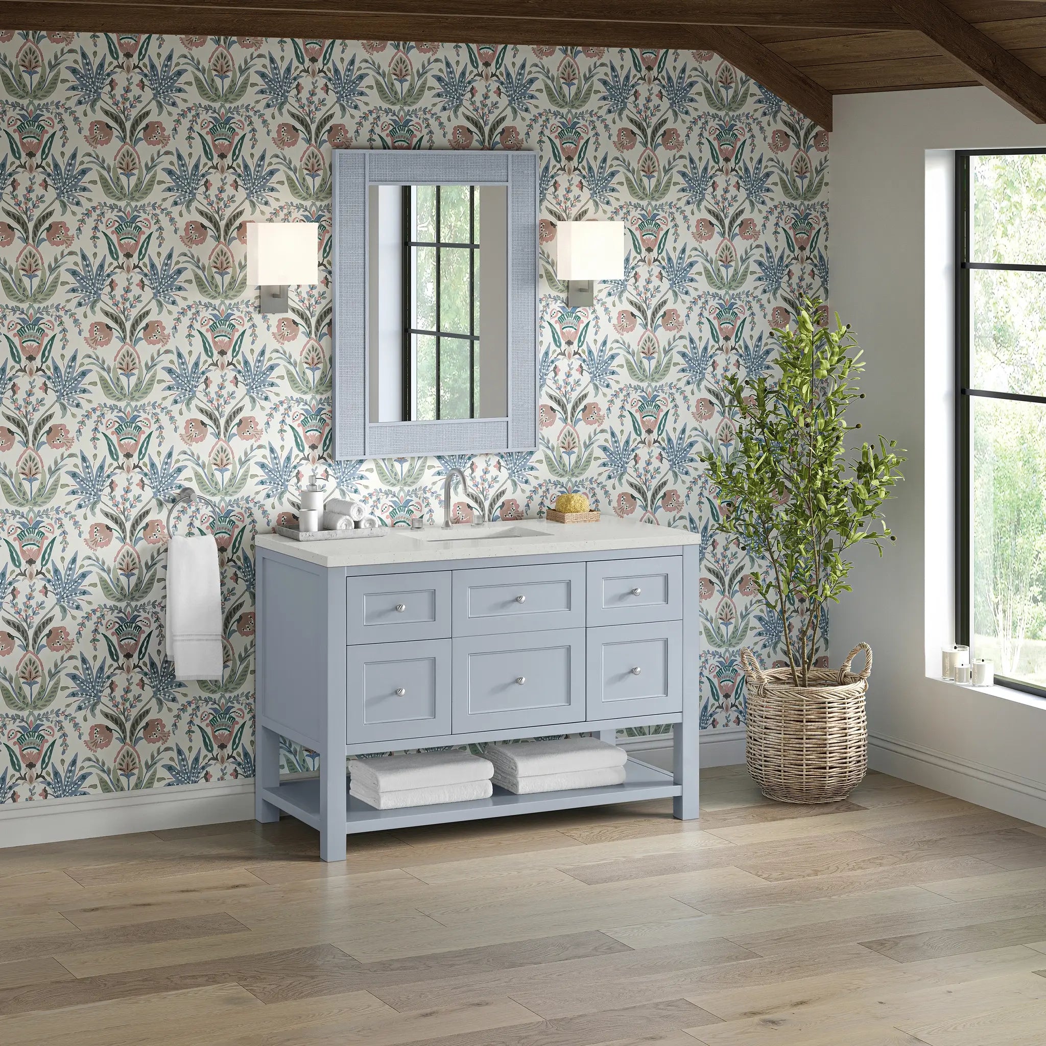 48 Breckenridge Single Vanity In Serenity Blue Standard Lime Delight Silestone 8 Widespread 4