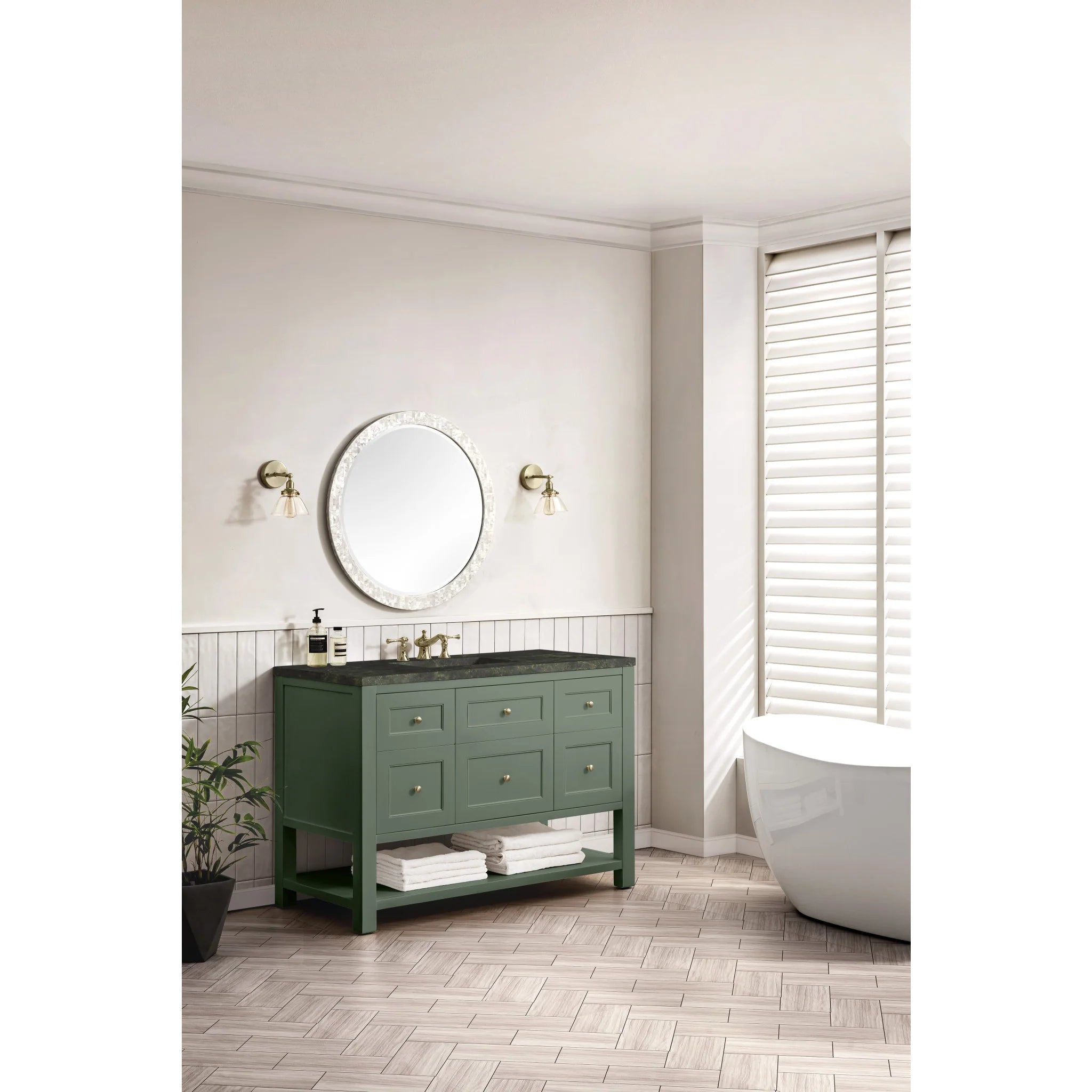 48-breckenridge-single-vanity-in-smokey-celadon-by-james-martin-vanities-phantome-eclos-zero-silica image 6