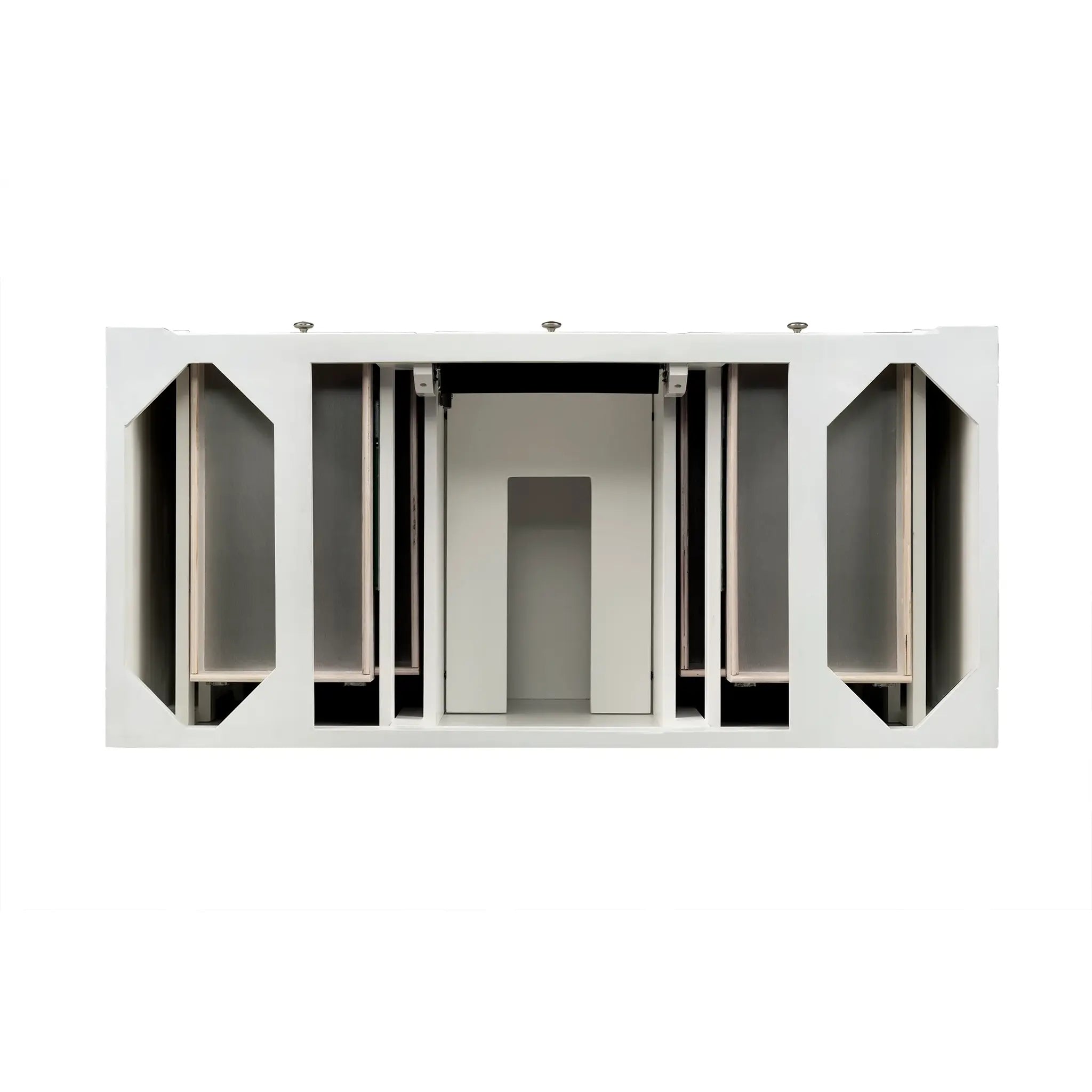 48" Bristol Single Vanity in Bright White w/FreePower Wireless Charger by James Martin Vanities 1