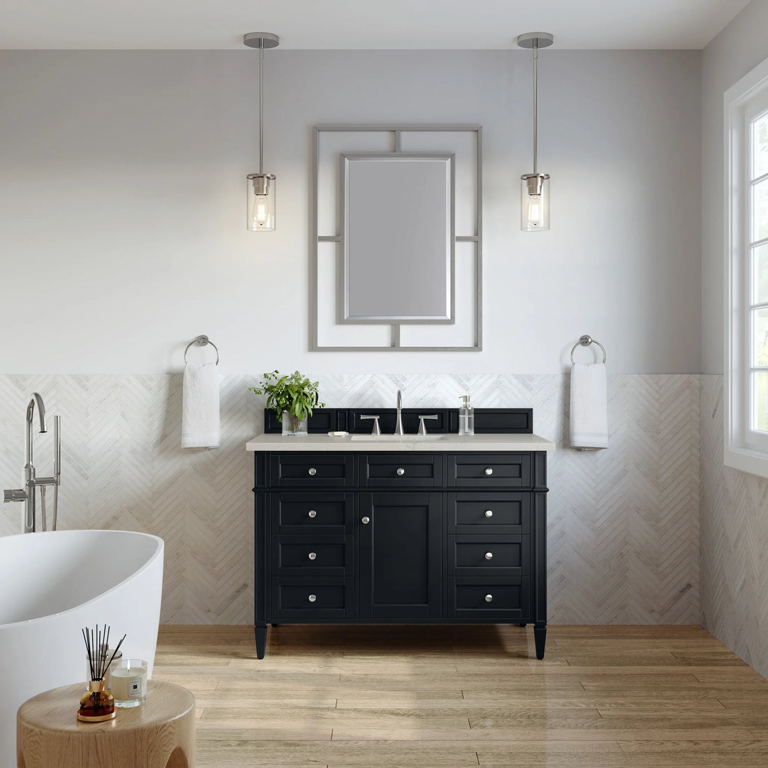 48-brittany-single-vanity-in-black-onyx-w-freepower-wireless-charger-by-james-martin-vanities-siberian-silestone image 4