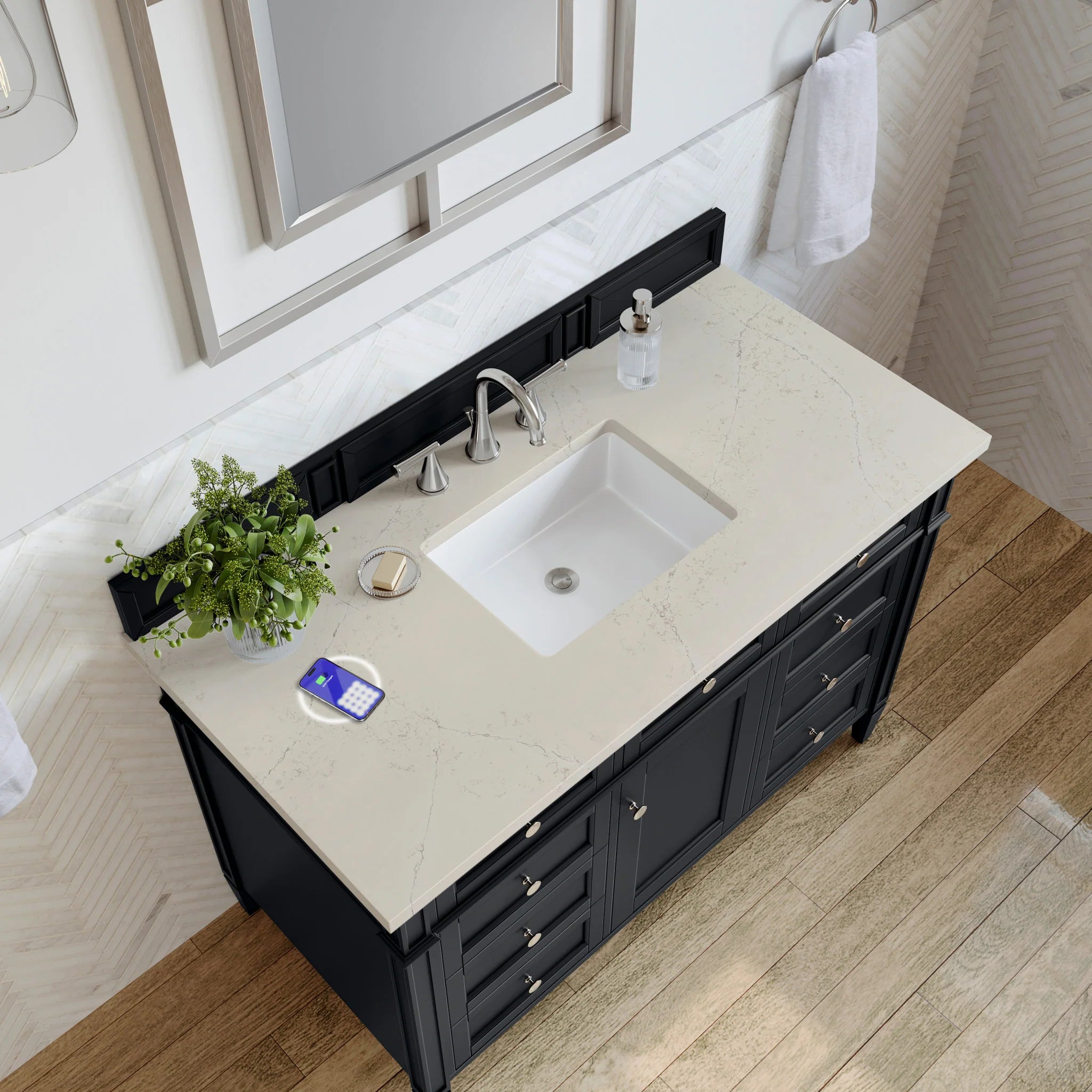 48-brittany-single-vanity-in-black-onyx-w-freepower-wireless-charger-by-james-martin-vanities-siberian-silestone image 7