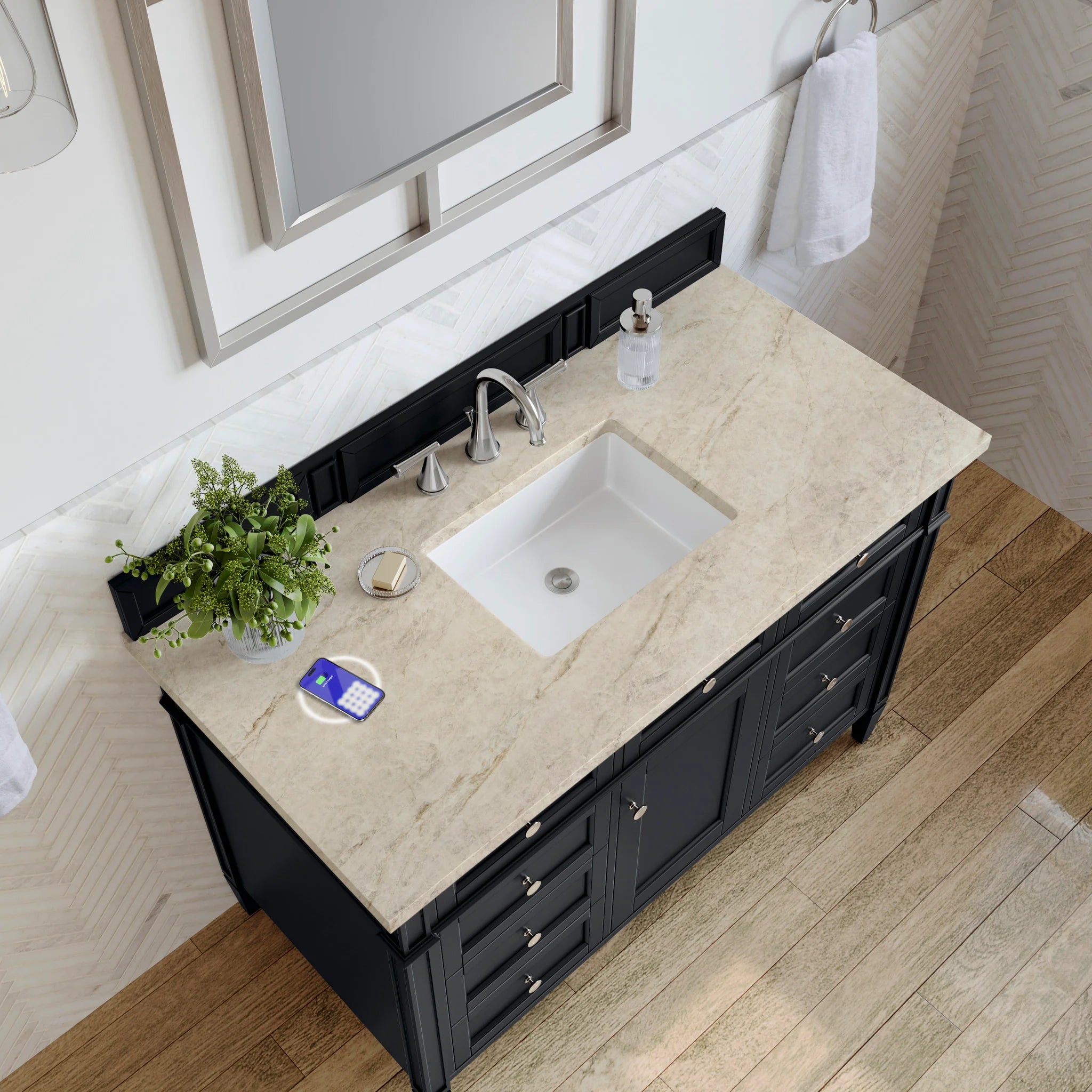 48-brittany-single-vanity-in-black-onyx-w-freepower-wireless-charger-by-james-martin-vanities-tajnar-eclos-zero-silica image 7