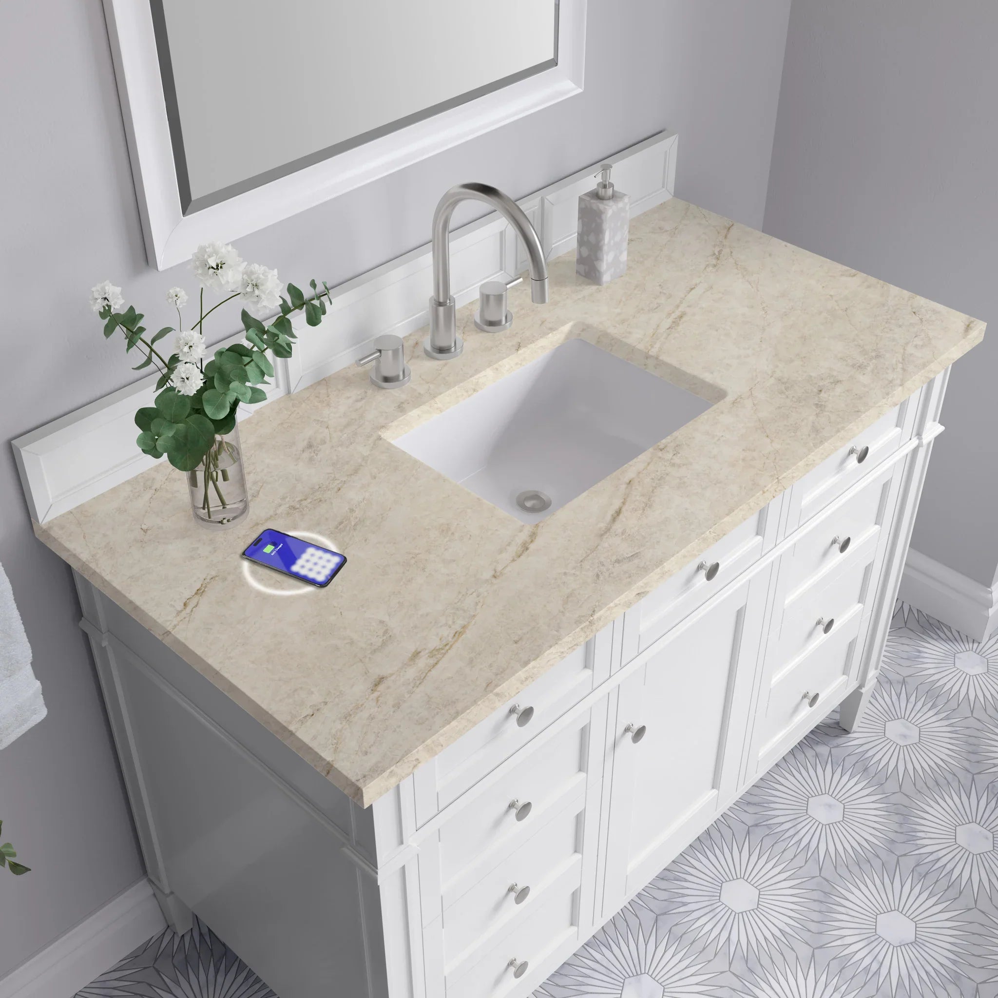48-brittany-single-vanity-in-bright-white-w-freepower-wireless-charger-by-james-martin-vanities-tajnar-eclos-zero-silica image 7