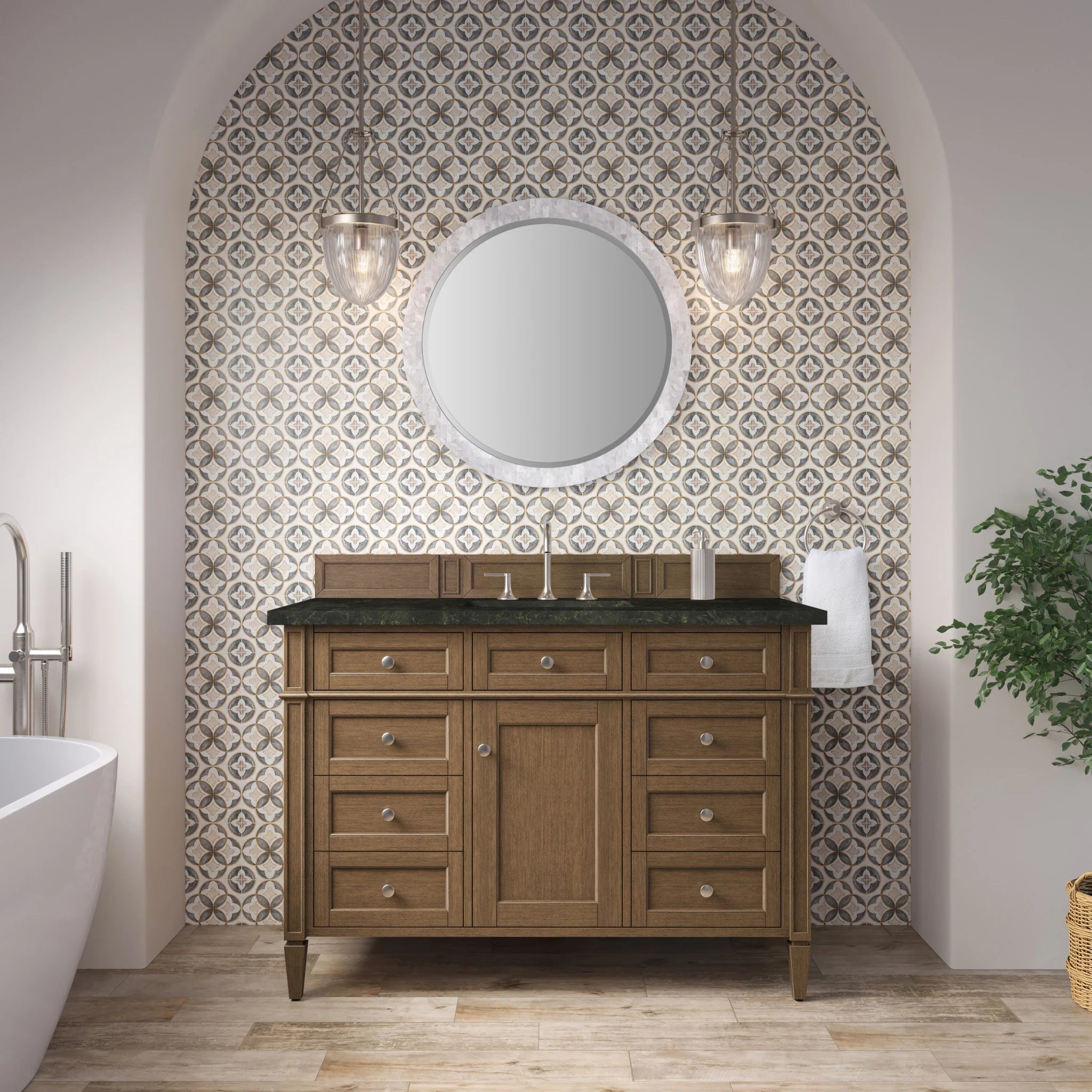 48-brittany-single-vanity-in-saddle-brown-by-james-martin-vanities-phantome-eclos-zero-silica image 2