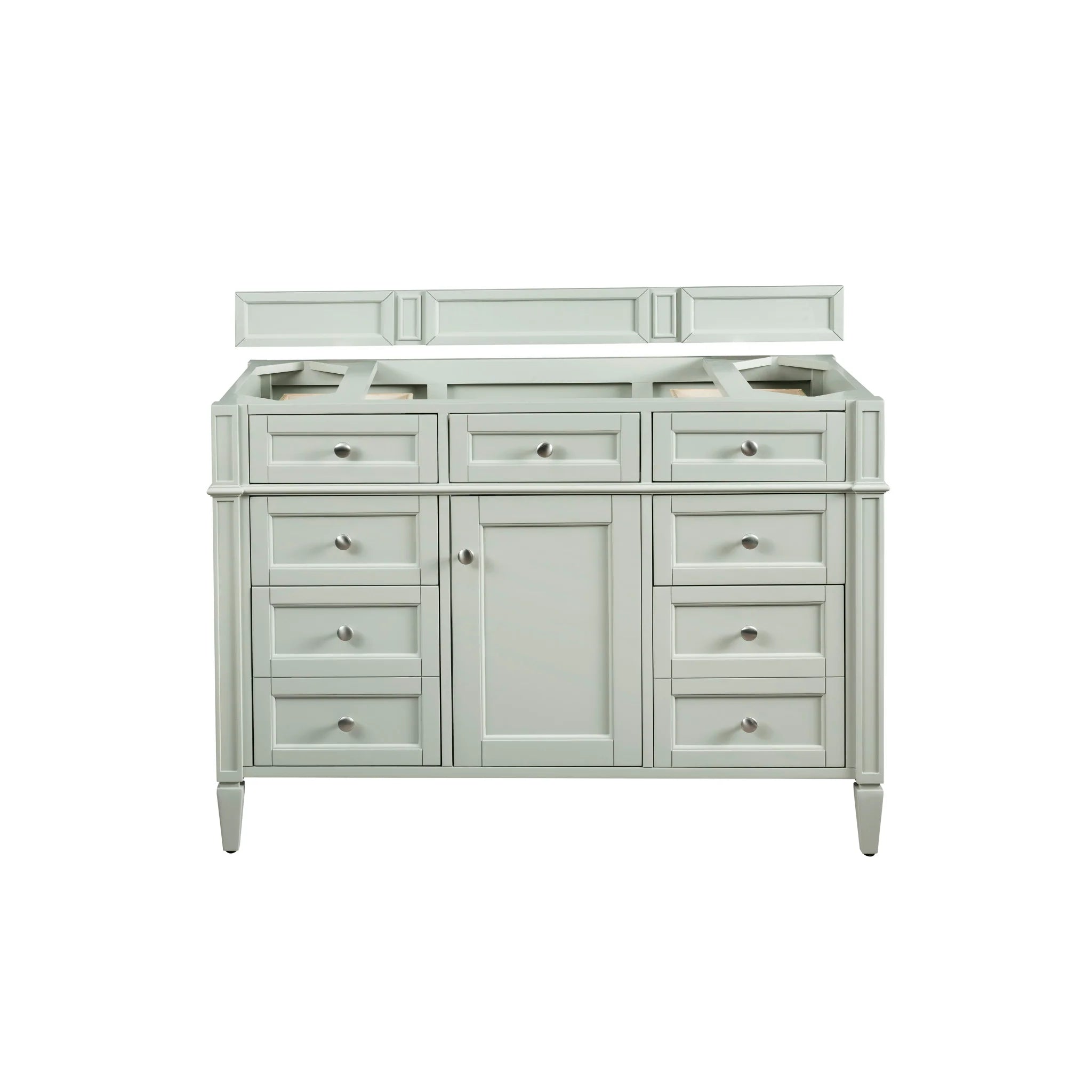 48-brittany-single-vanity-in-sage-green-by-james-martin-vanities-phantome-eclos-zero-silica image 1