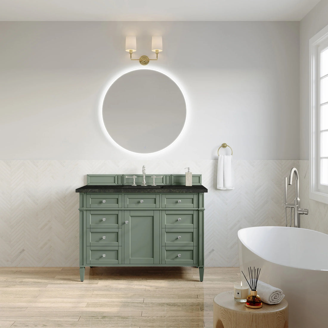 48-brittany-single-vanity-in-smokey-celadon-by-james-martin-vanities-phantome-eclos-zero-silica image 3