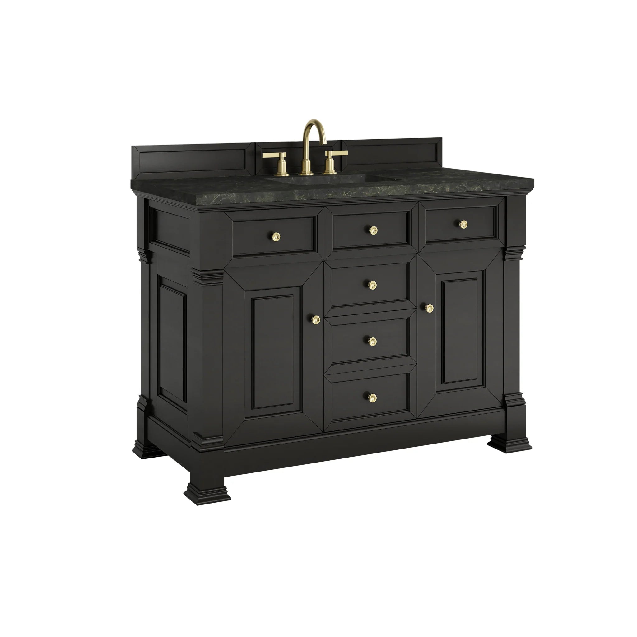 48-brookfield-single-vanity-in-black-onyx-by-james-martin-vanities-phantome-eclos-zero-silica image 3