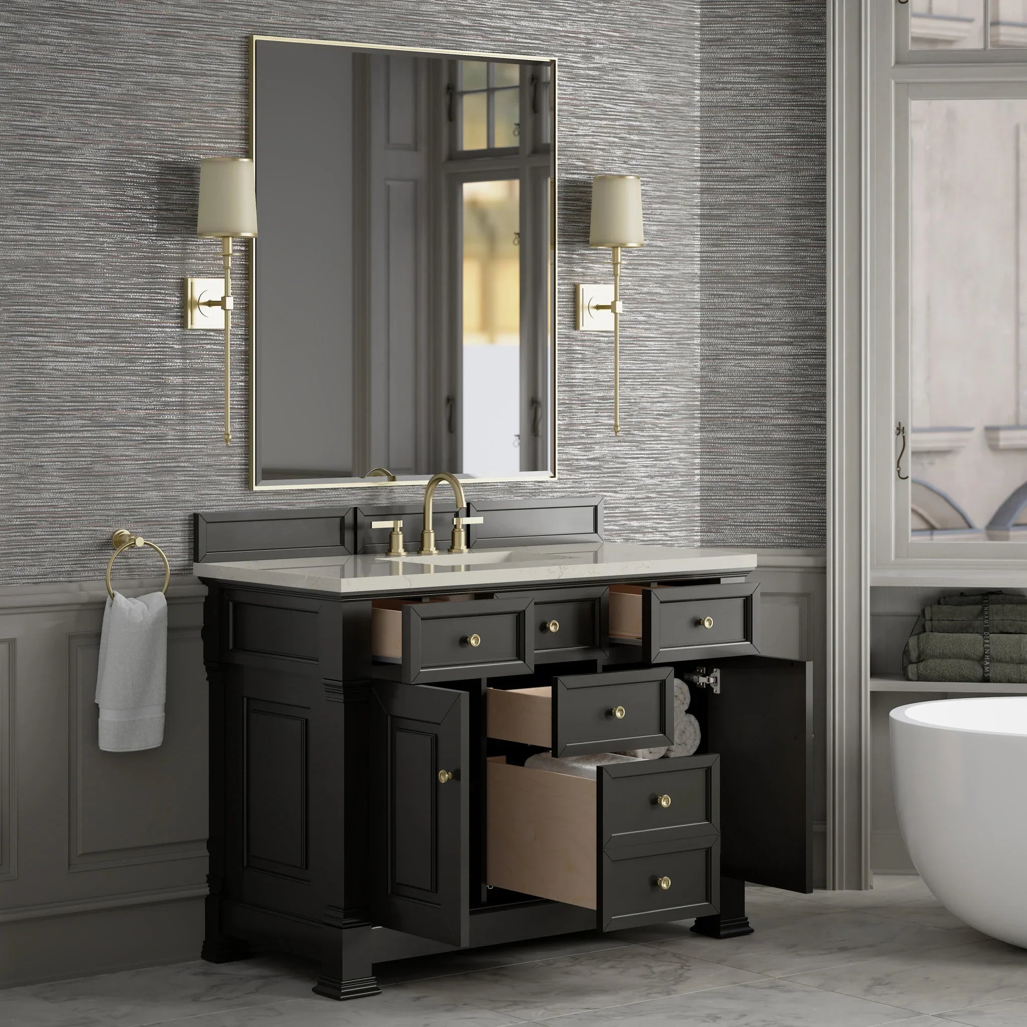 48-brookfield-single-vanity-in-black-onyx-w-freepower-wireless-charger-by-james-martin-vanities-siberian-silestone image 10