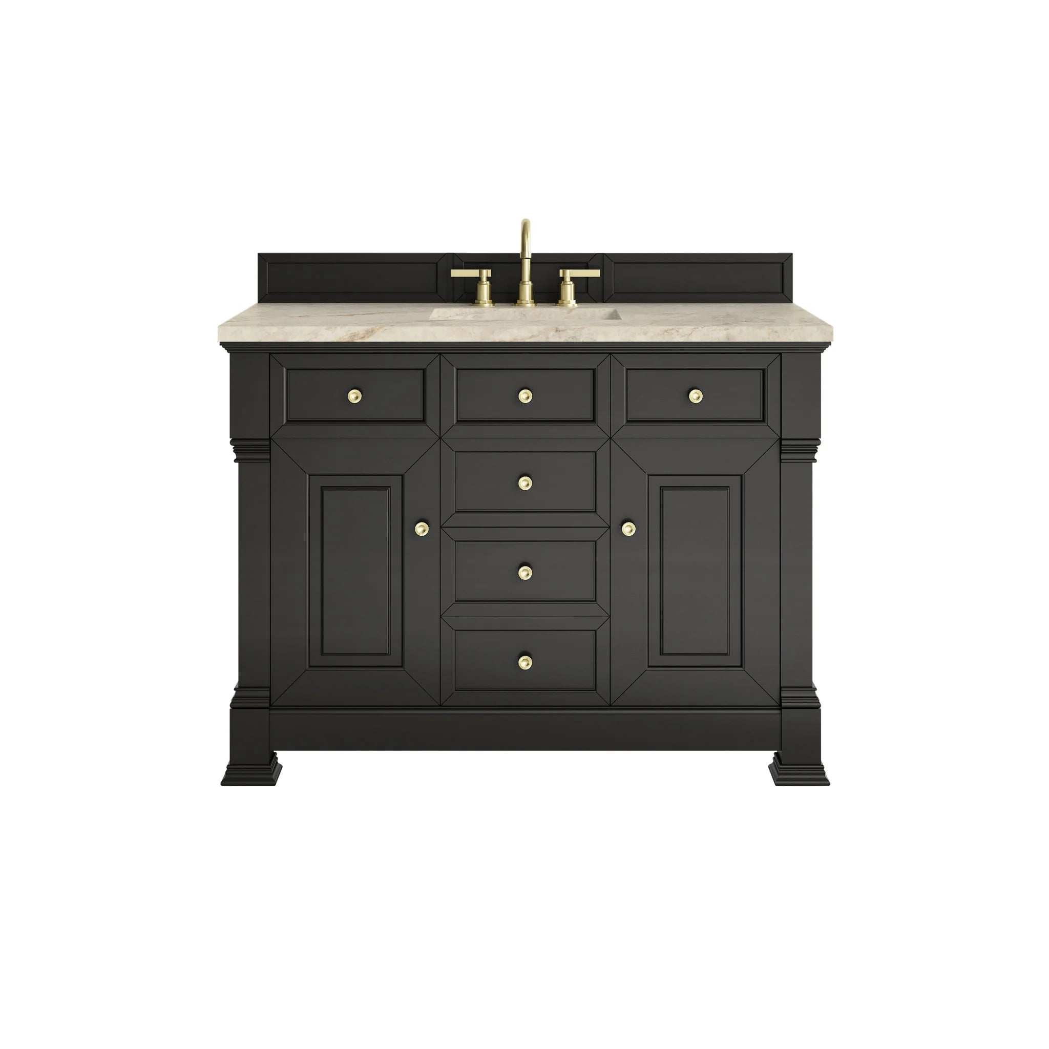 48-brookfield-single-vanity-in-black-onyx-w-freepower-wireless-charger-by-james-martin-vanities-tajnar-eclos-zero-silica image
