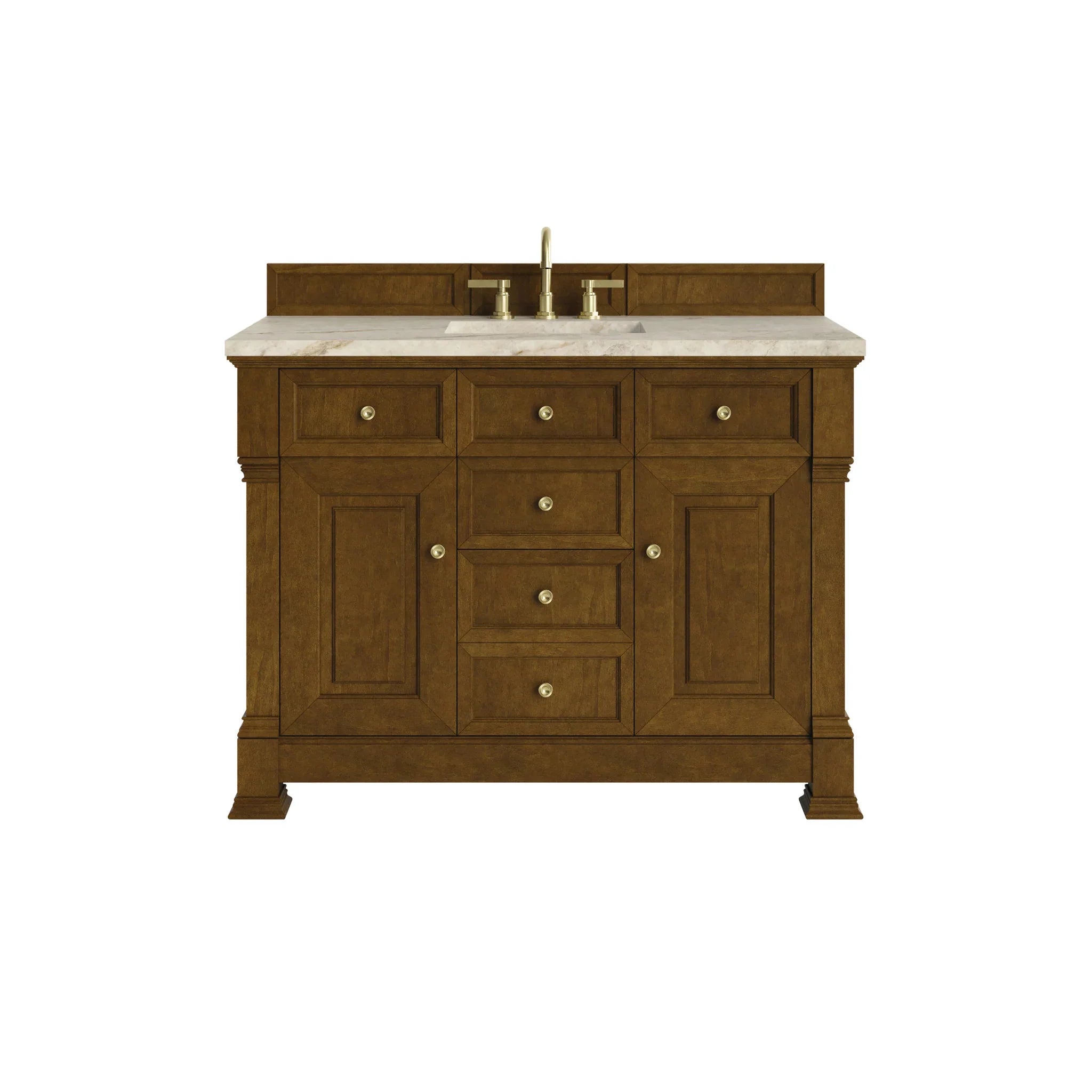 48-brookfield-single-vanity-in-honey-oak-w-freepower-wireless-charger-by-james-martin-vanities-tajnar-eclos-zero-silica image