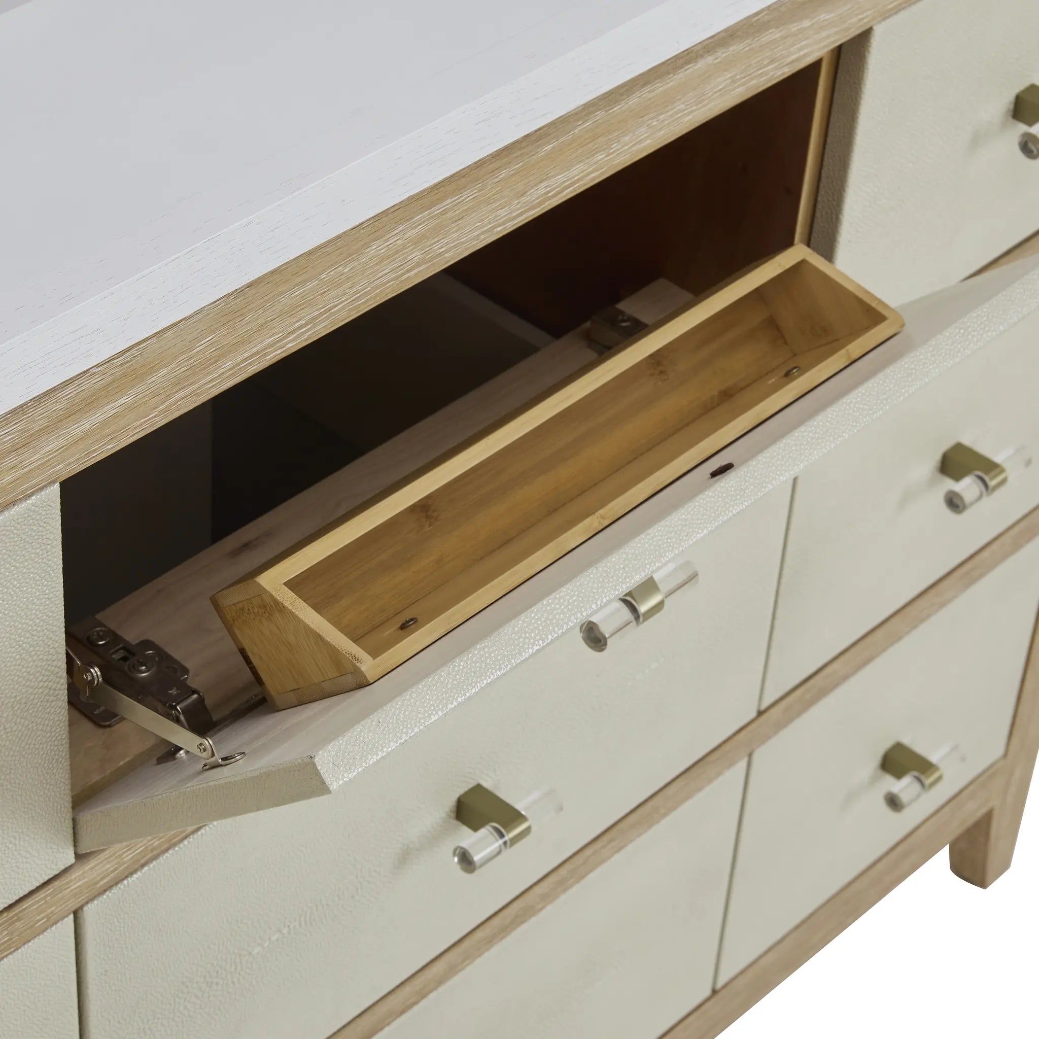 48 Celeste Single Vanity In Sunwashed Oak With Embossed Shagreen Standard Phantome Eclos 8 Widespread 14