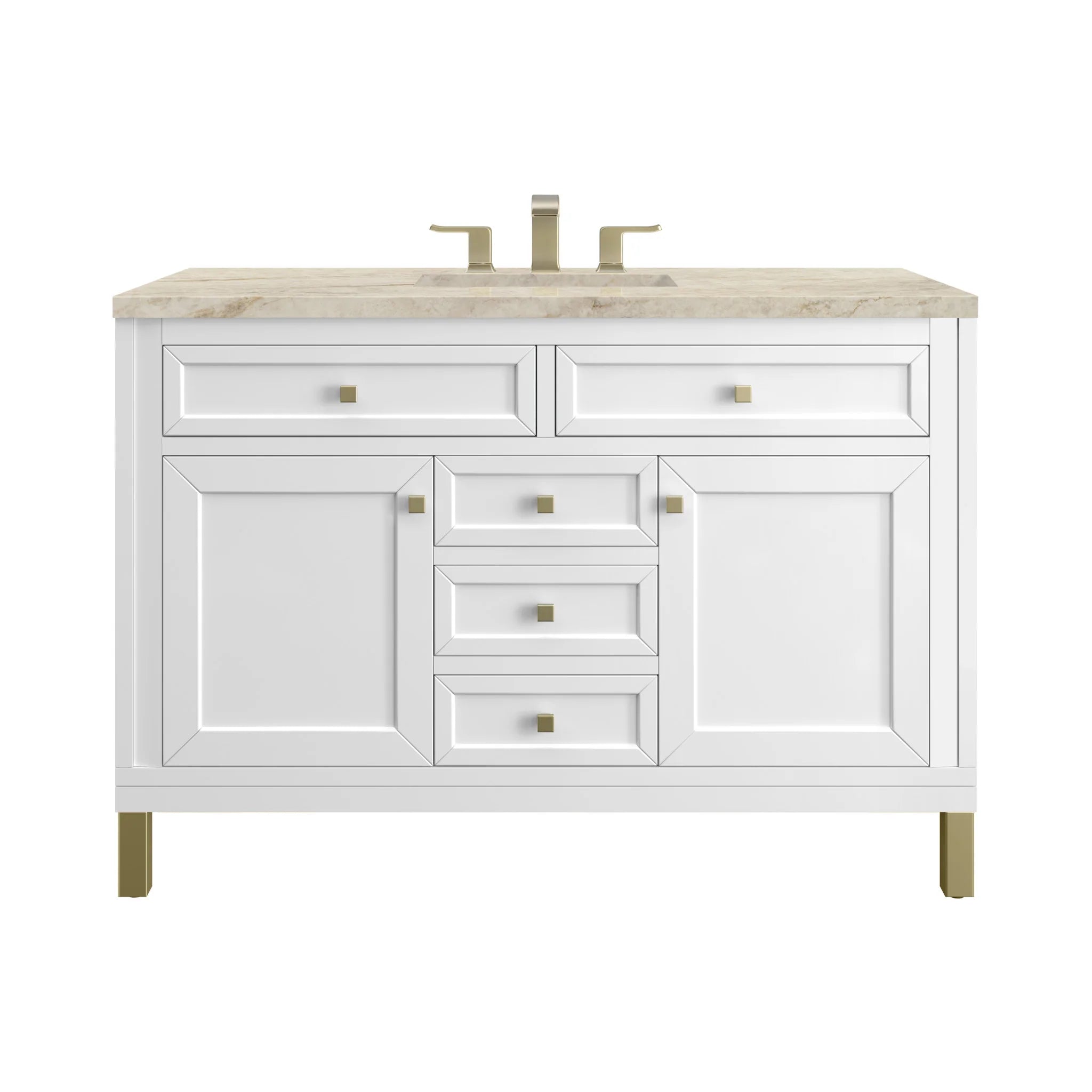 48-chicago-single-vanity-in-glossy-white-by-james-martin-vanities-tajnar-eclos-zero-silica image 1