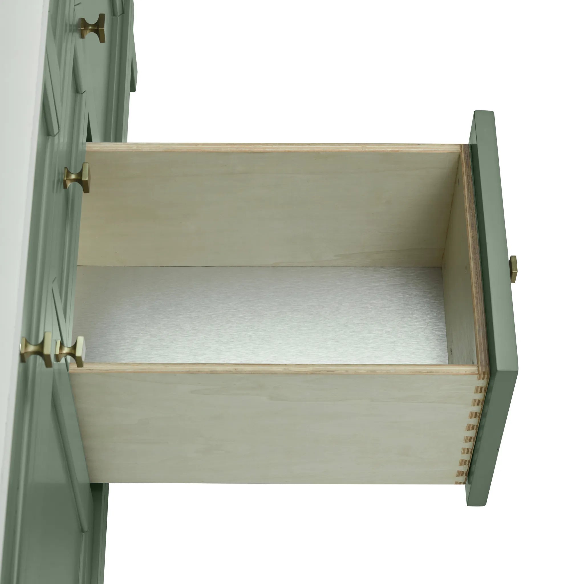 48" Chicago Single Vanity in Smokey Celadon w/FreePower Wireless Charger-Cabinet Only-Not Available image 8