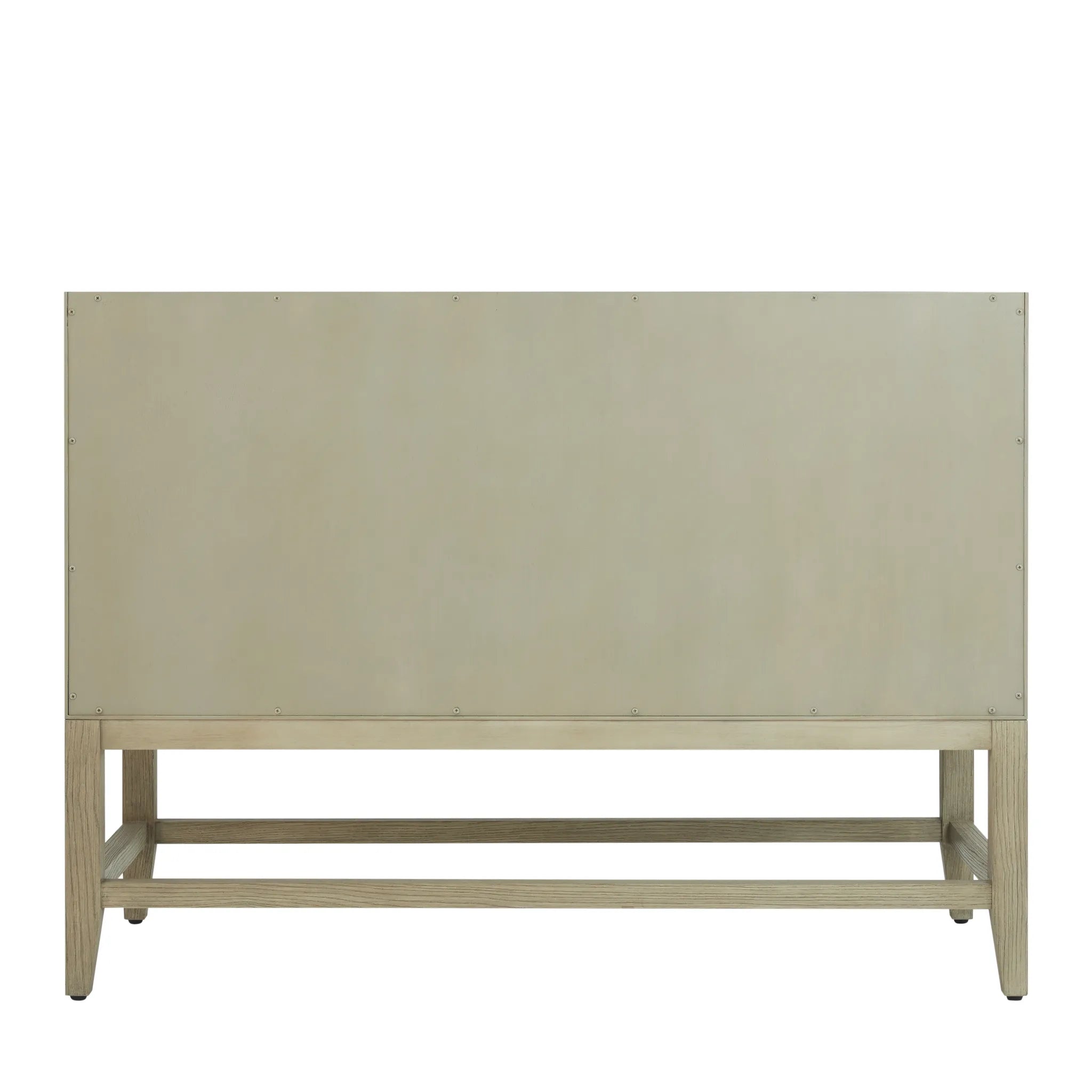 48" Emmeline Single Vanity in Pebble Oak-Eternal Jasmine Pearl Silestone-8" Widespread image 7