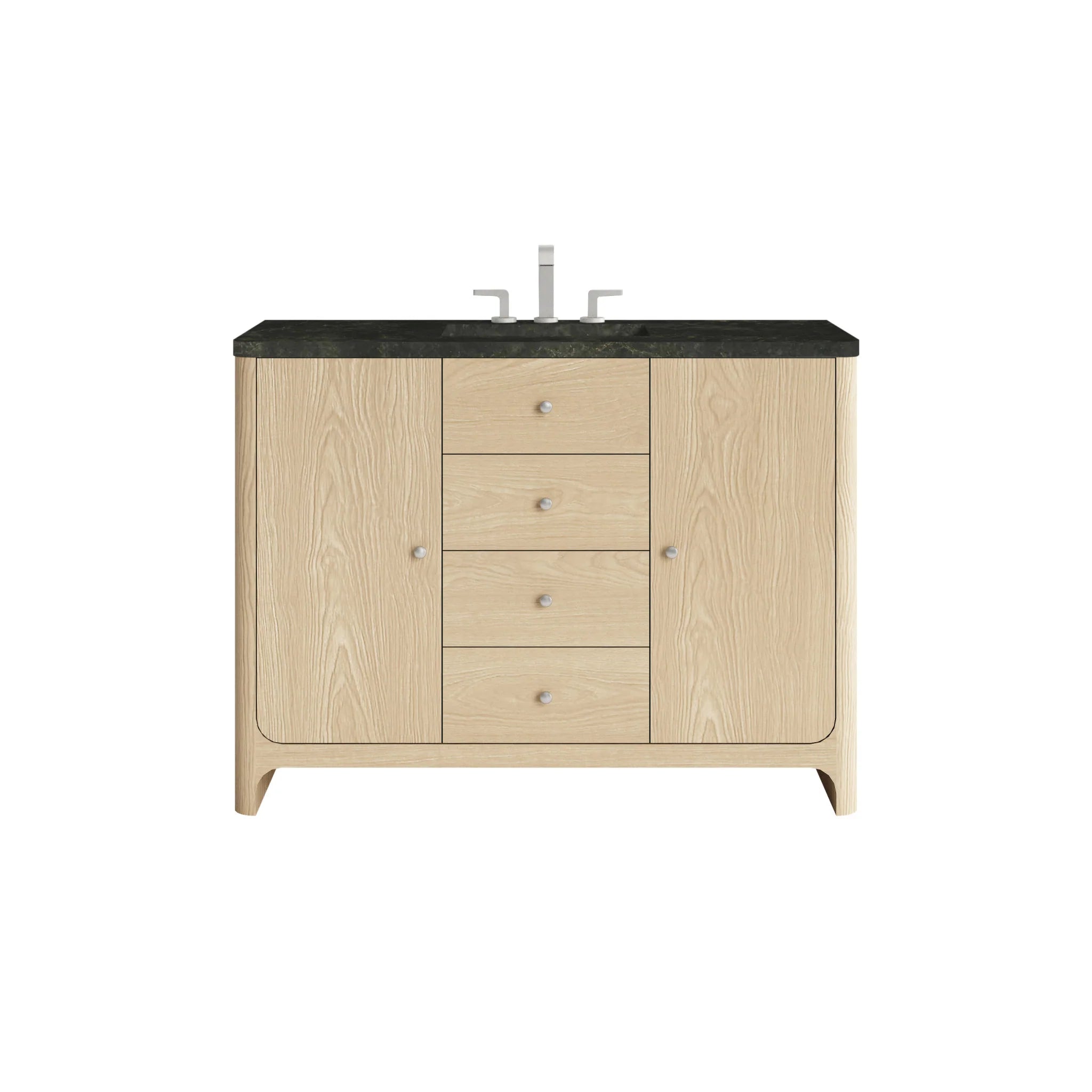 48-gracyn-single-vanity-in-coastal-driftwood-by-james-martin-vanities-phantome-eclos-zero-silica image
