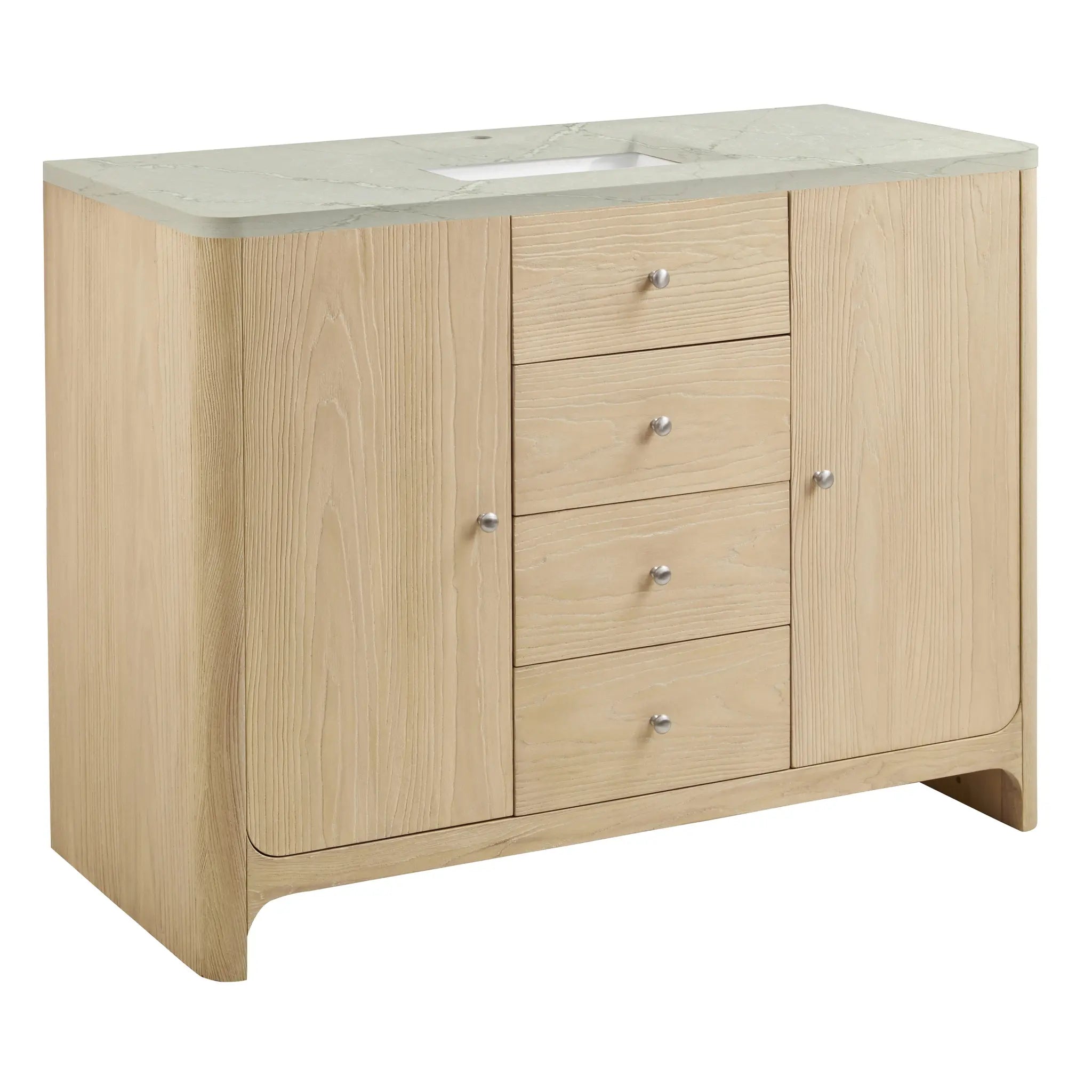 48 Gracyn Single Vanity In Coastal Driftwood Standard Cabinet Only No Top 5