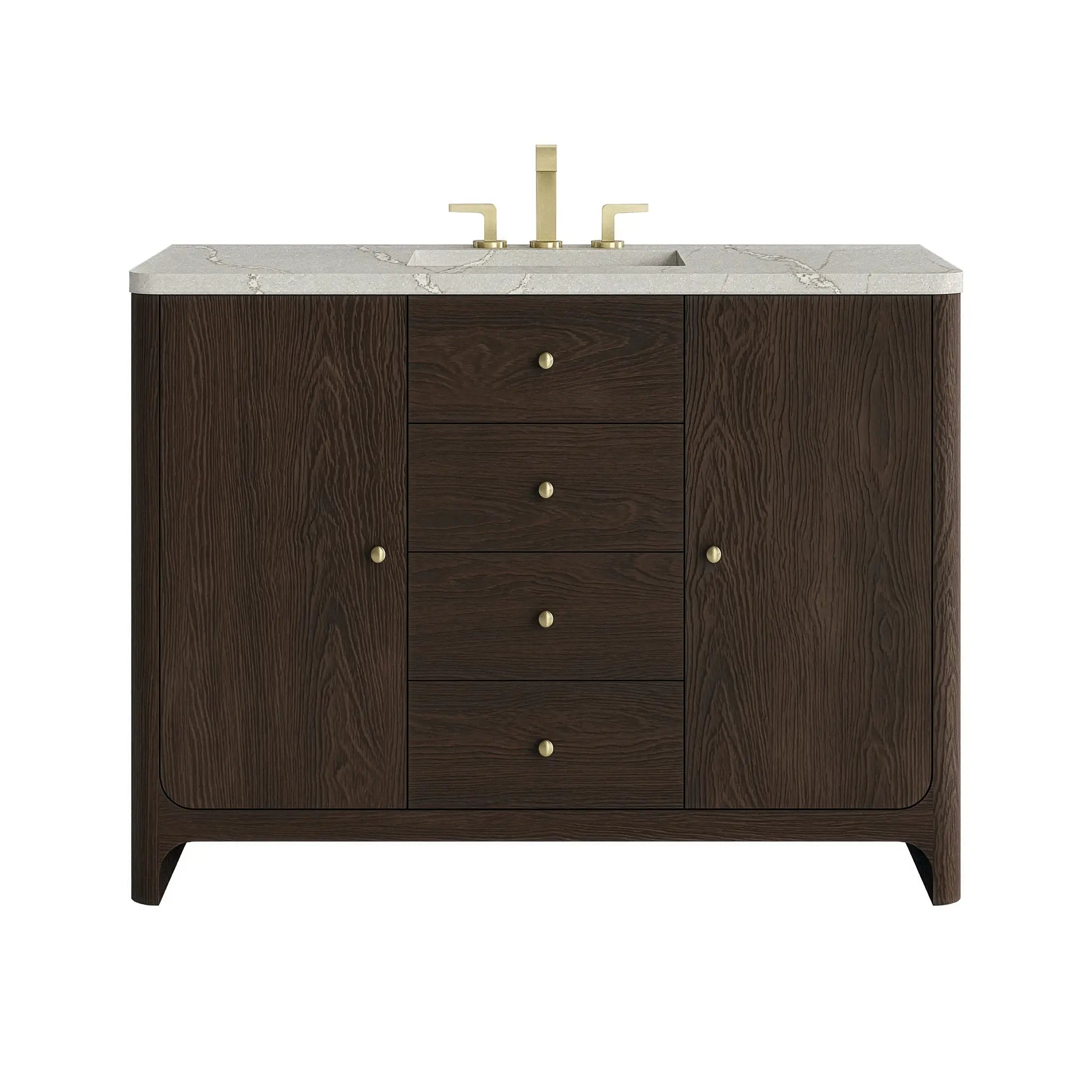 48" Gracyn Single Vanity in Sable by James Martin Vanities