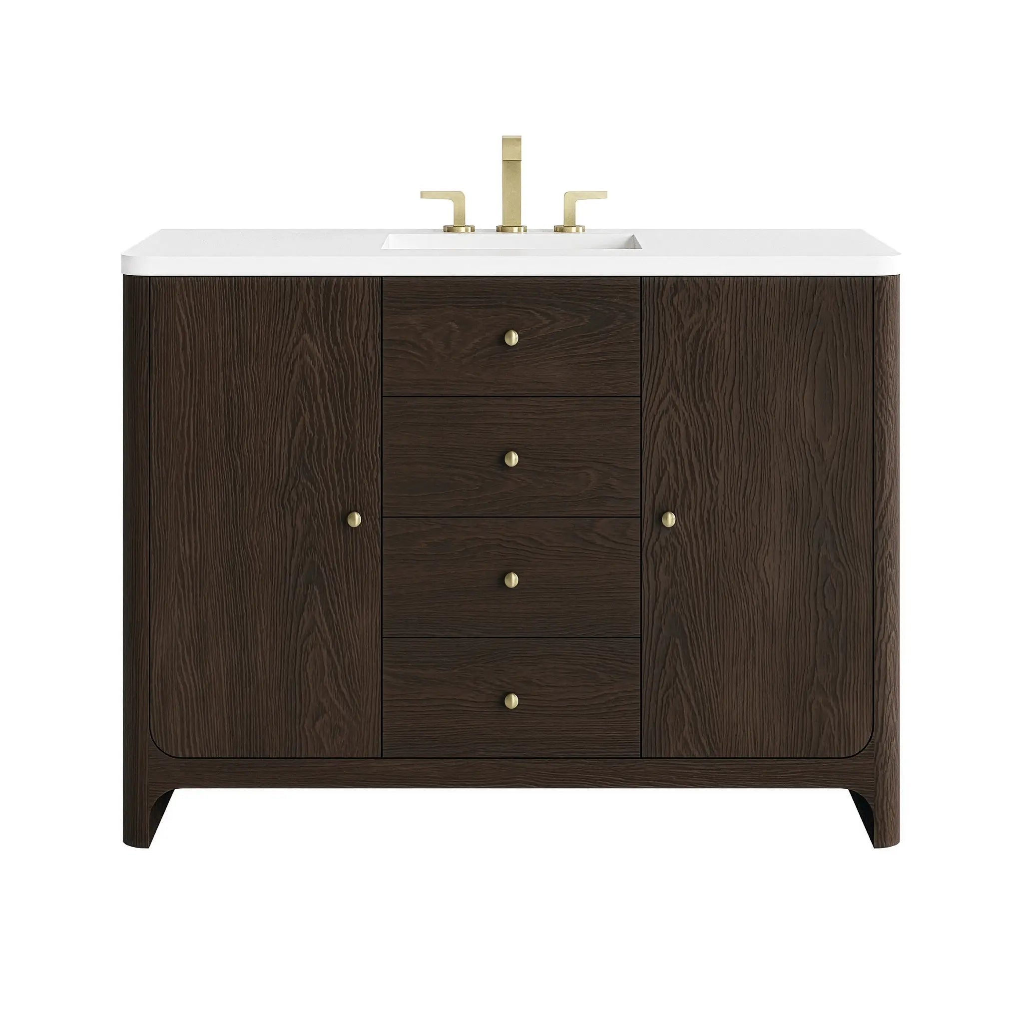 48" Gracyn Single Vanity in Sable by James Martin Vanities