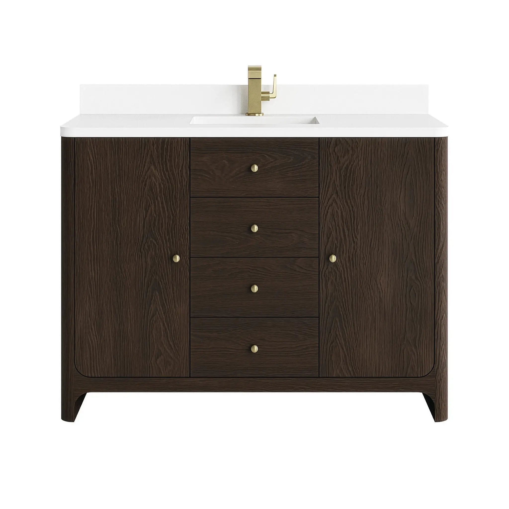 48" Gracyn Single Vanity in Sable by James Martin Vanities
