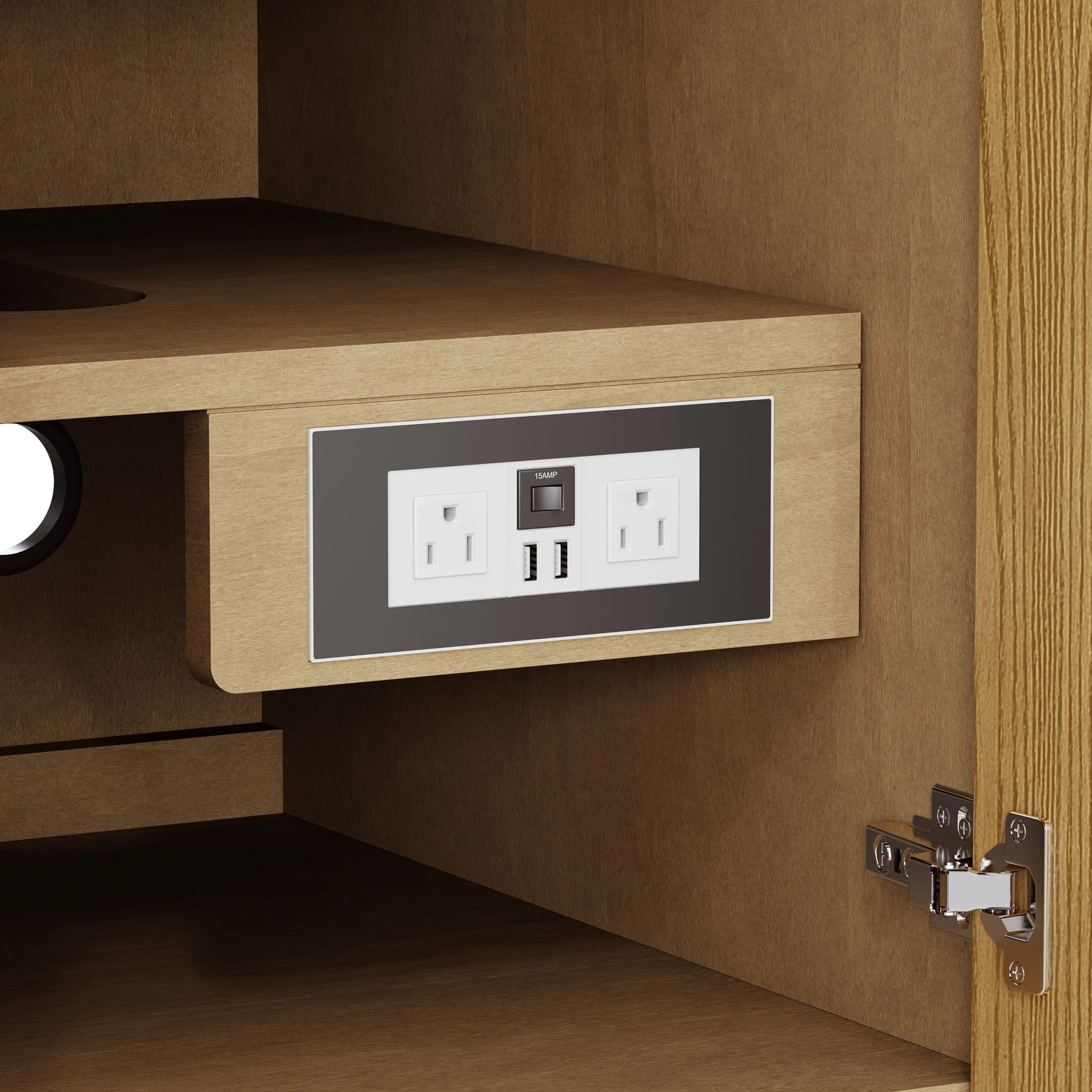 48-hudson-single-vanity-cabinet-in-light-natural-oak-w-freepower-wireless-charger-by-james-martin-vanities-435-v48-m-lno-tajnar-eclos-zero-silica image 9