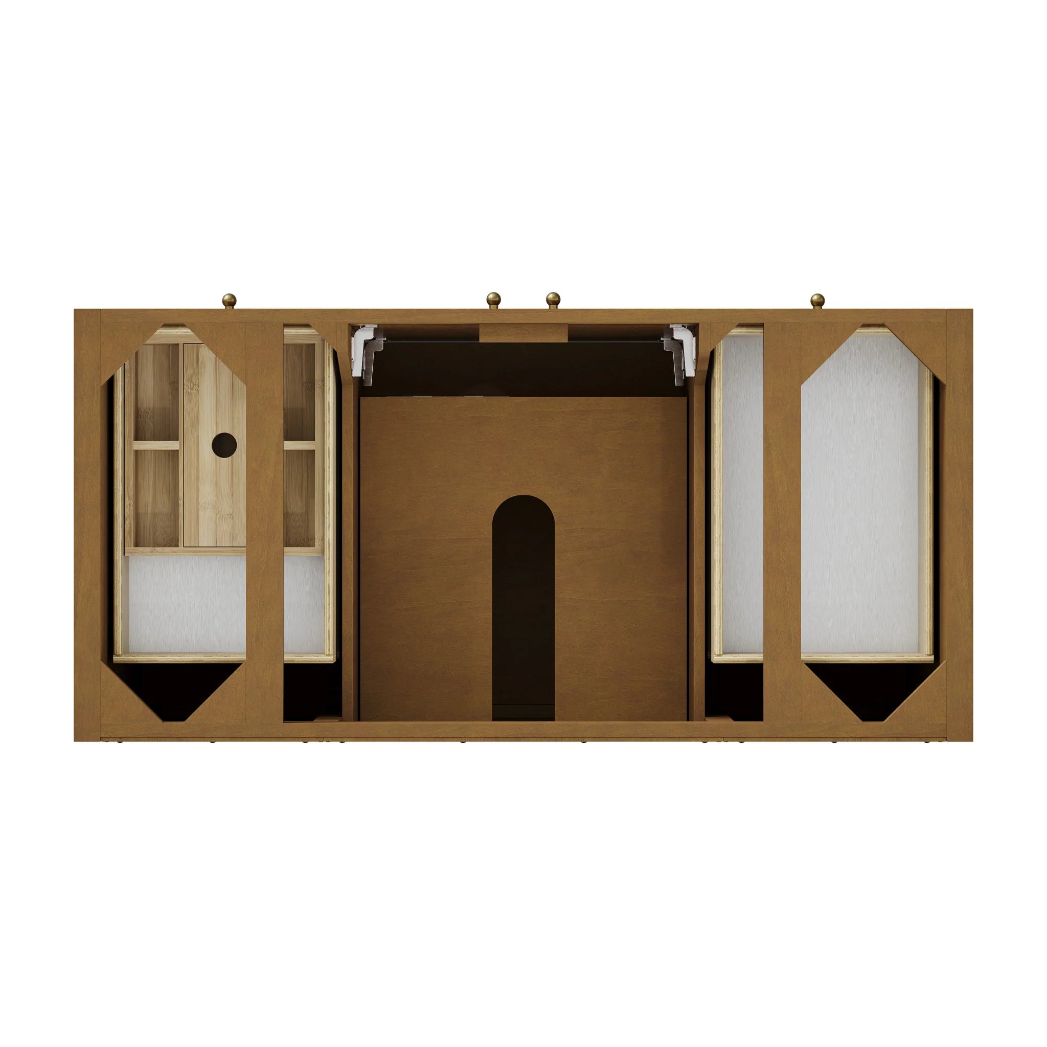 48" Hudson Single Vanity in Honey Oak by James Martin Vanities-Tajnar Eclos 4