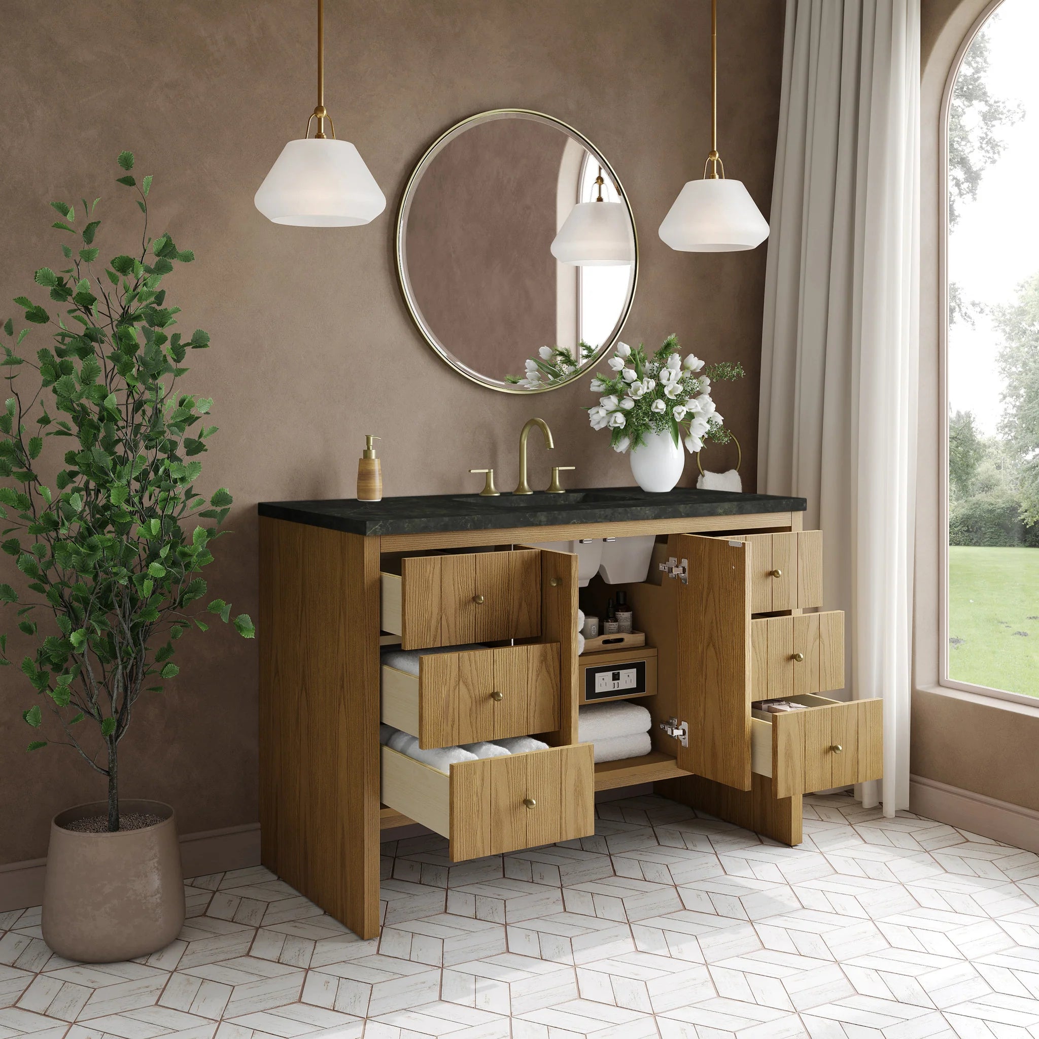 48-hudson-single-vanity-in-light-natural-oak-by-james-martin-vanities-phantome-eclos-zero-silica image 12