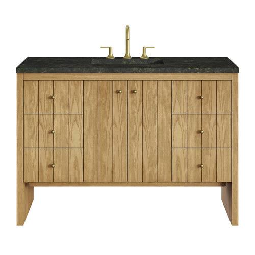 48" Hudson Single Vanity in Light Natural Oak by James Martin Vanities